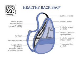 Ameribag - Healthy Back Bag Tote Microfiber