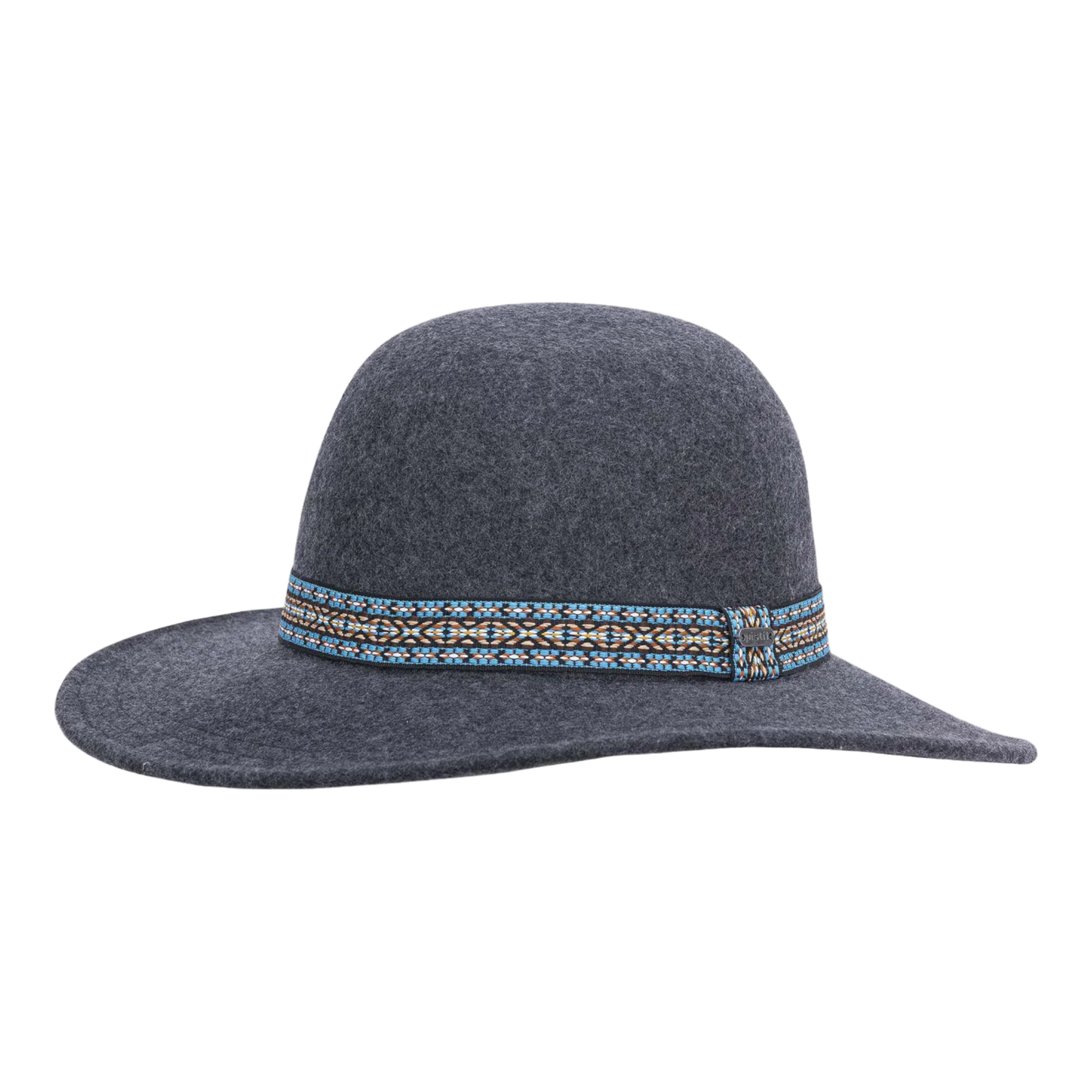 Pistil - Marlowe Wide Brim Hat - Dark Charcoal / One Size
