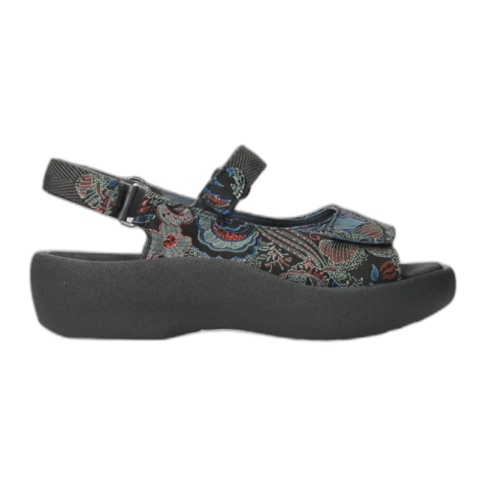 Wolky - Jewel - Black-Blue / M / 36