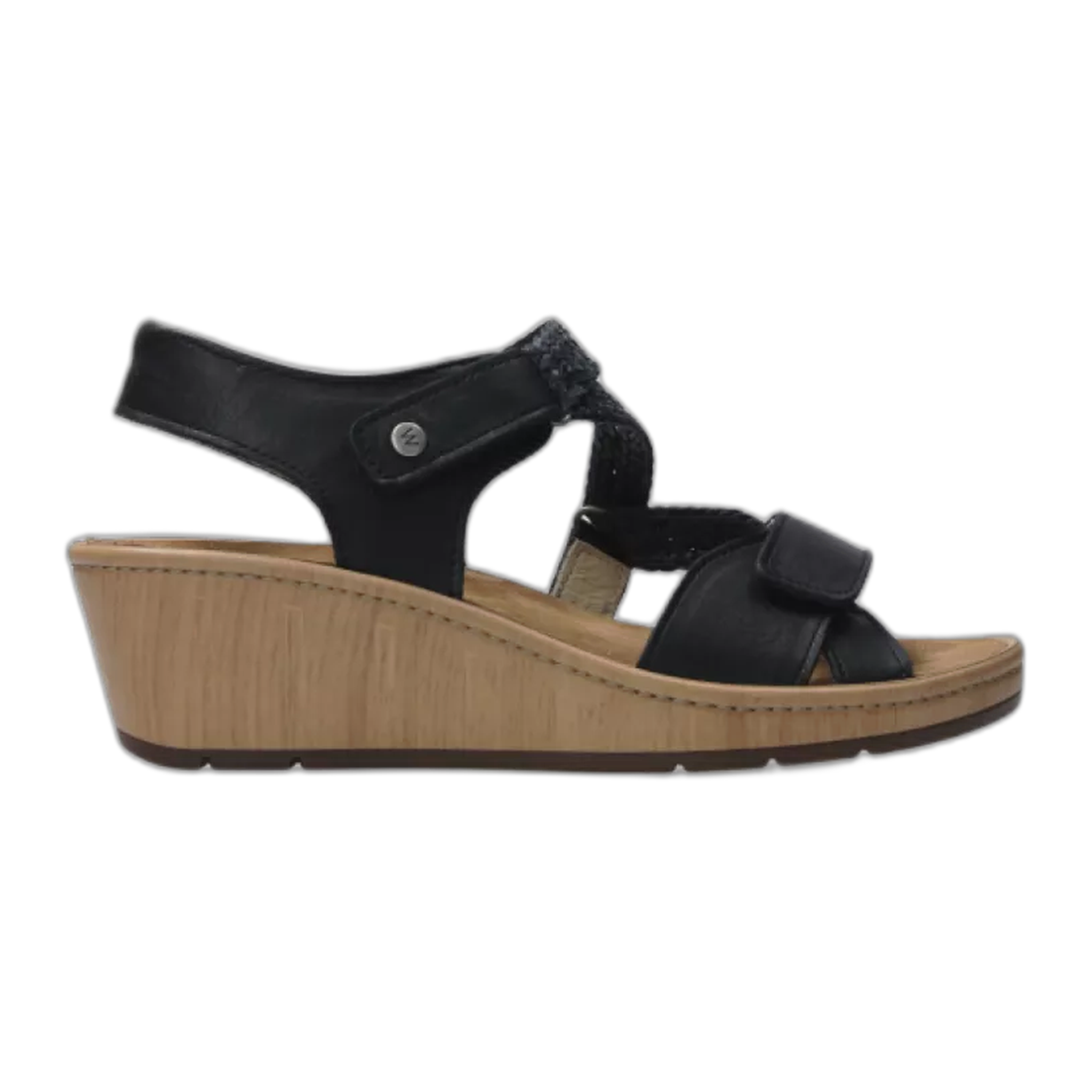 Wolky - La Jolla - Black Leather / M / 37