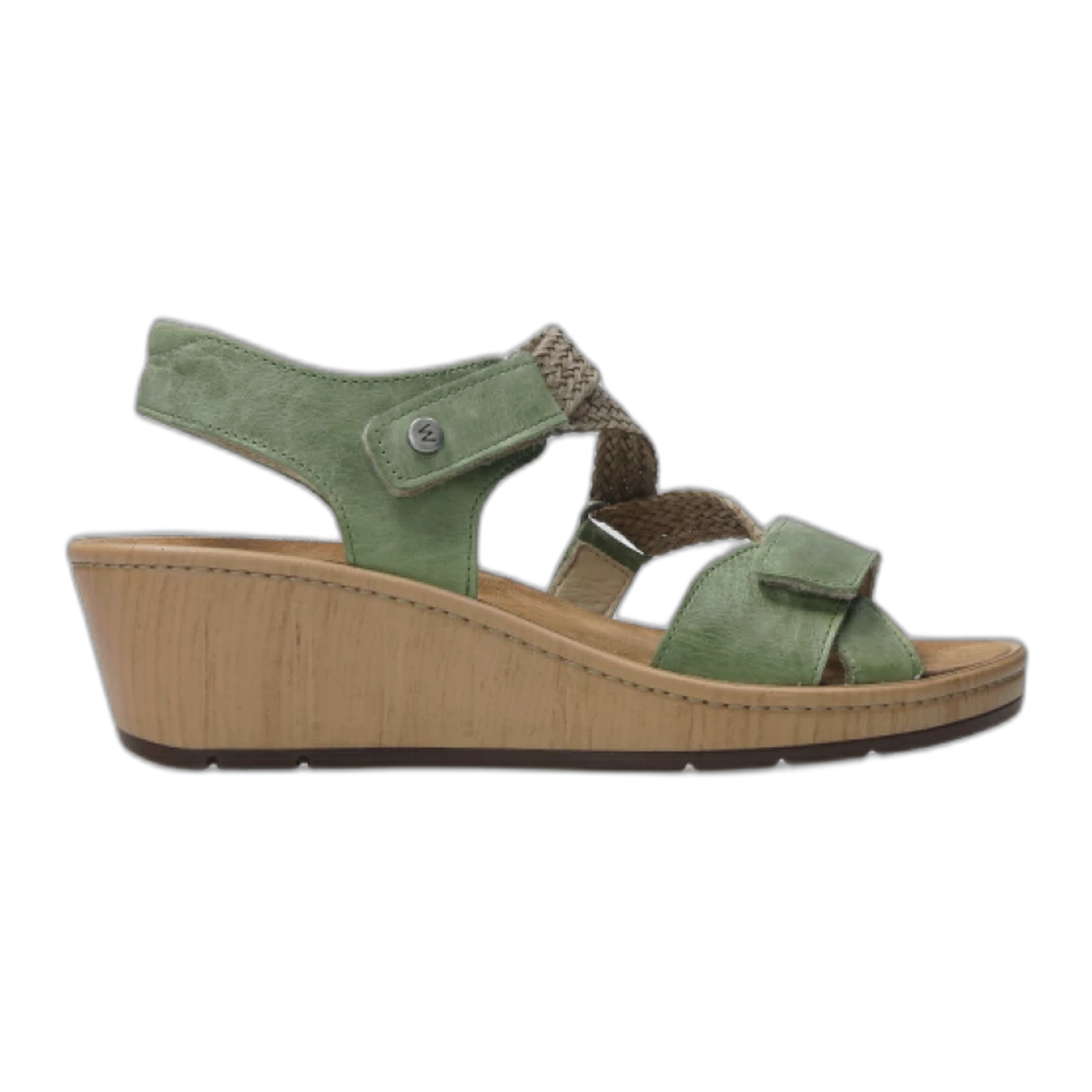 Wolky - La Jolla - Olive Leather / M / 37