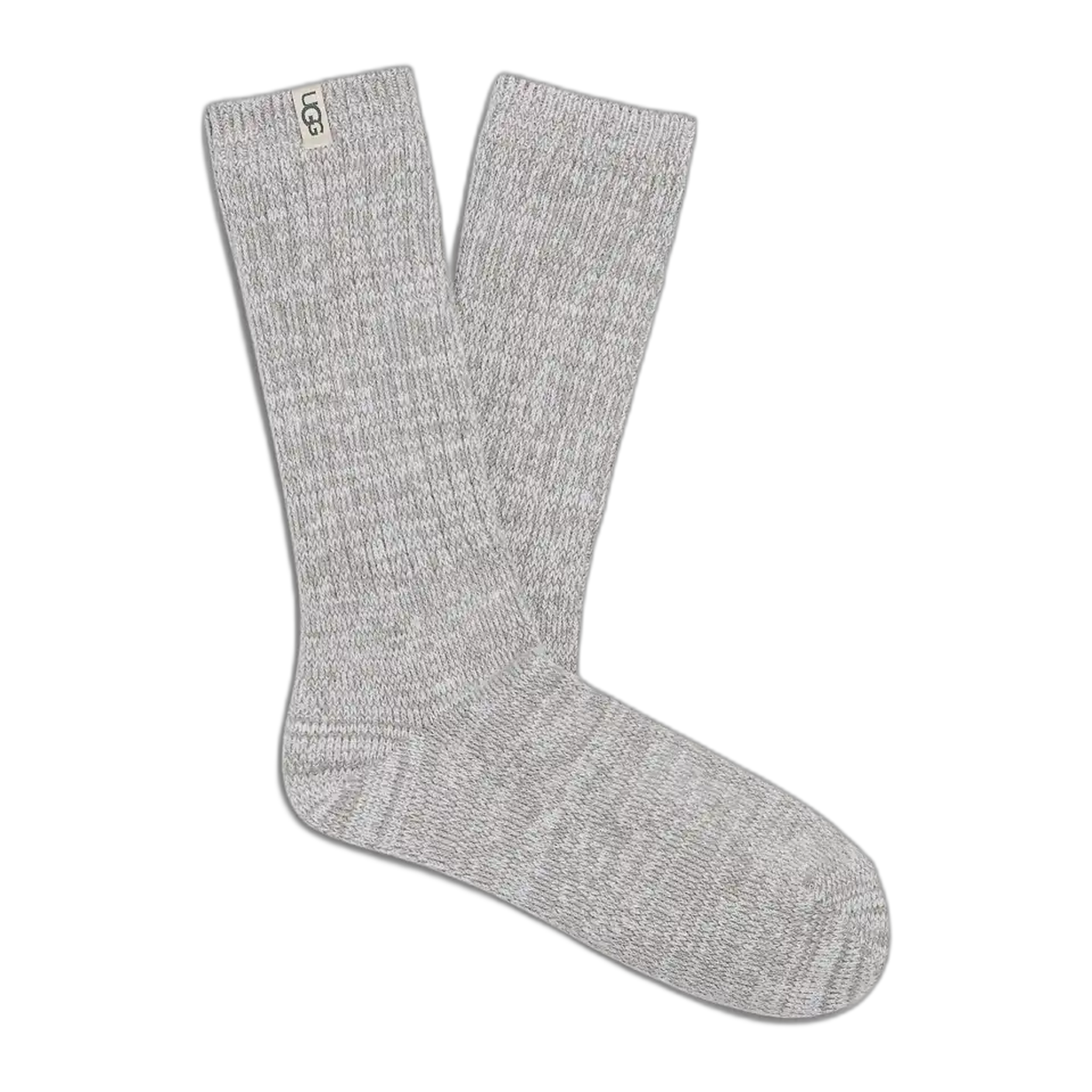 UGG® - Women's Rib Knit Slouchy Crew Sock - Seal / One Size