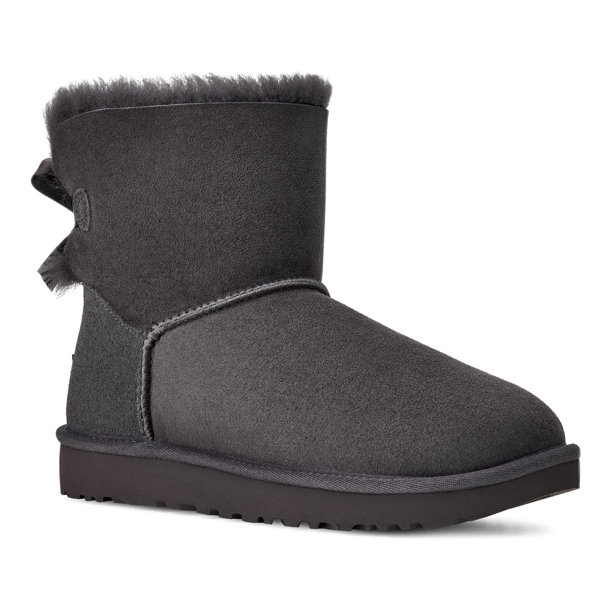 UGG® - Women's Mini Bailey Bow II - Obsidian / M / 7