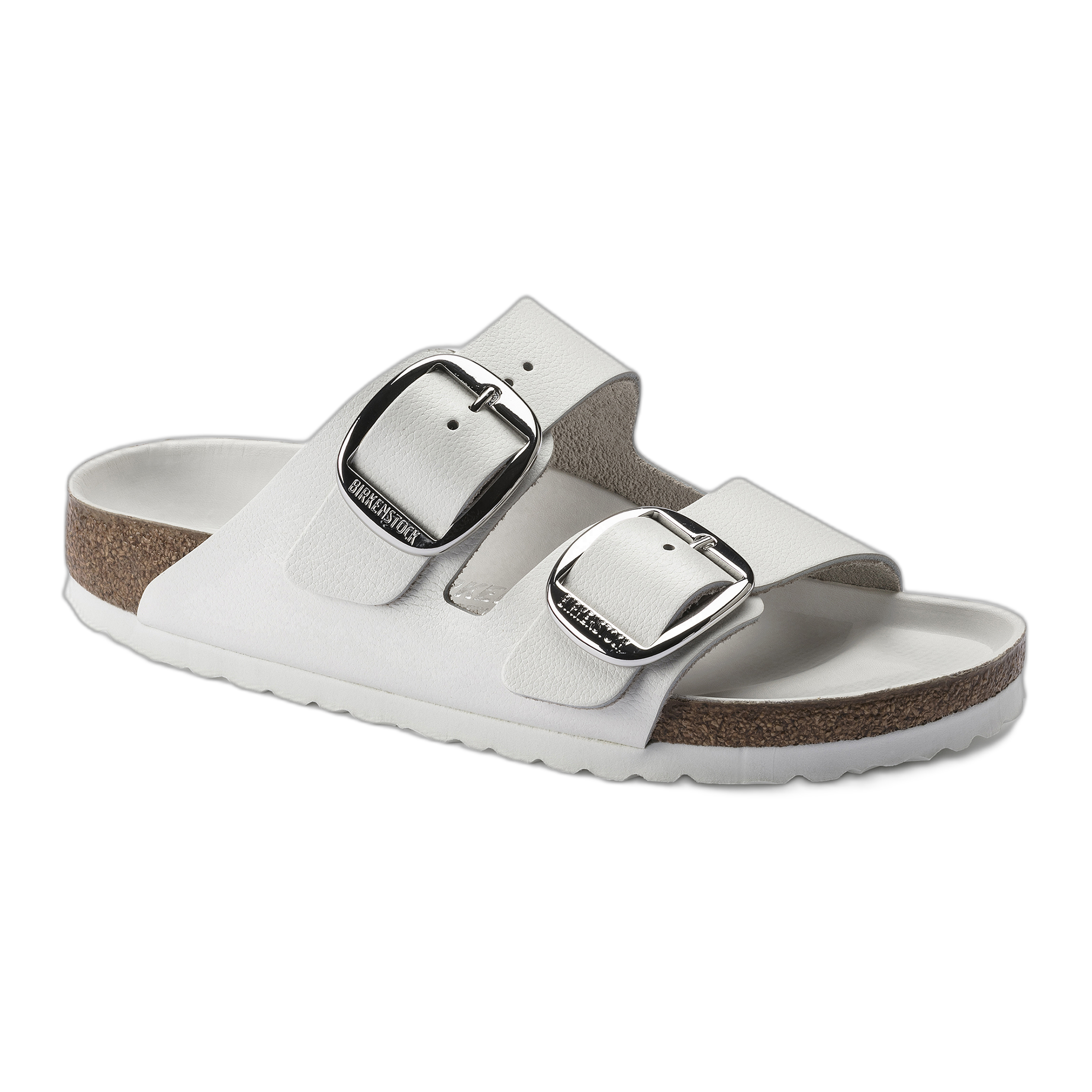 Birkenstock - Arizona Big Buckle Leather - White / N / 36