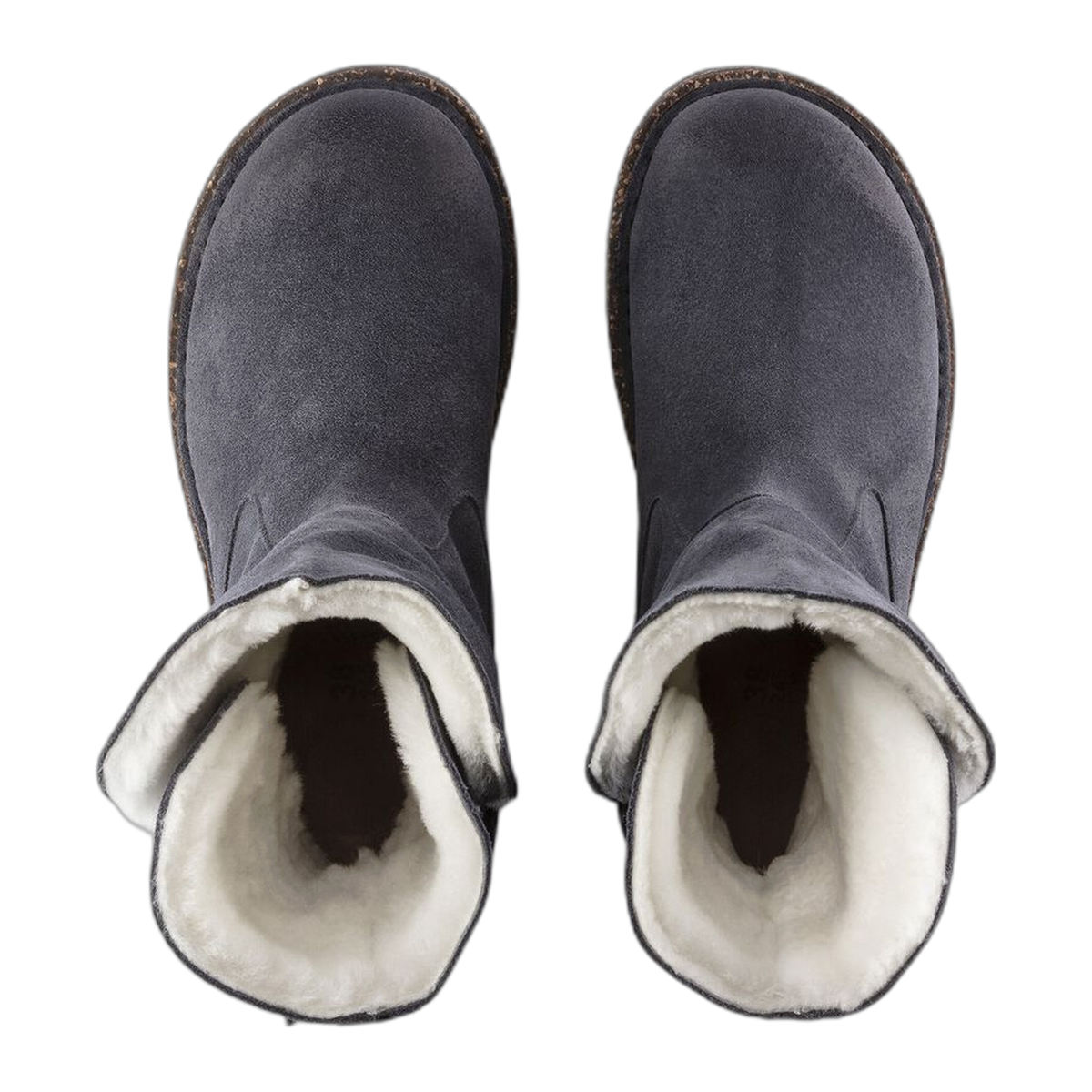 Uppsala Shearling Suede Leather