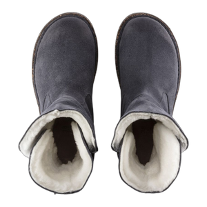 Uppsala Shearling Suede Leather
