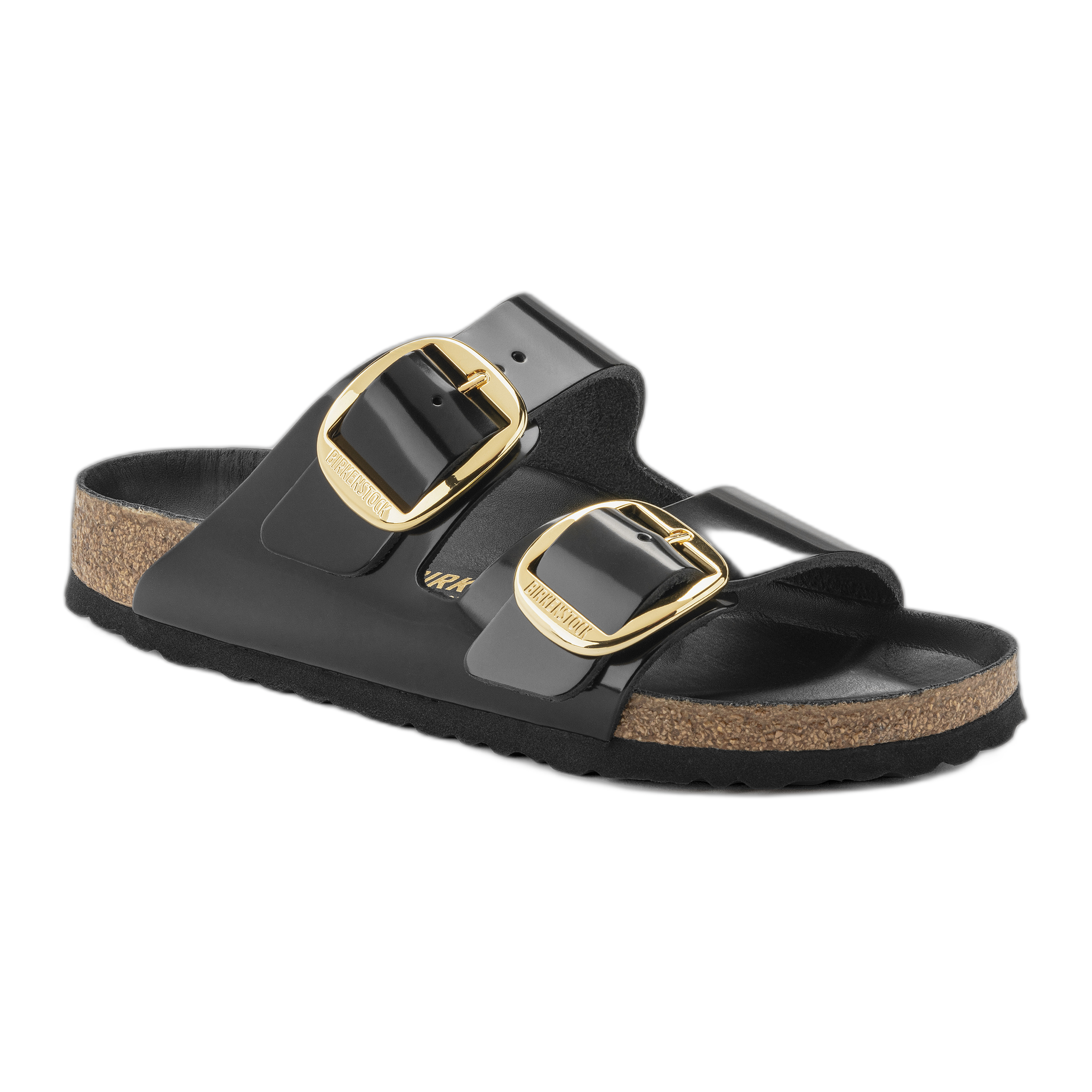 Birkenstock - Arizona Big Buckle Patent Leather - High Shine Black / N / 36