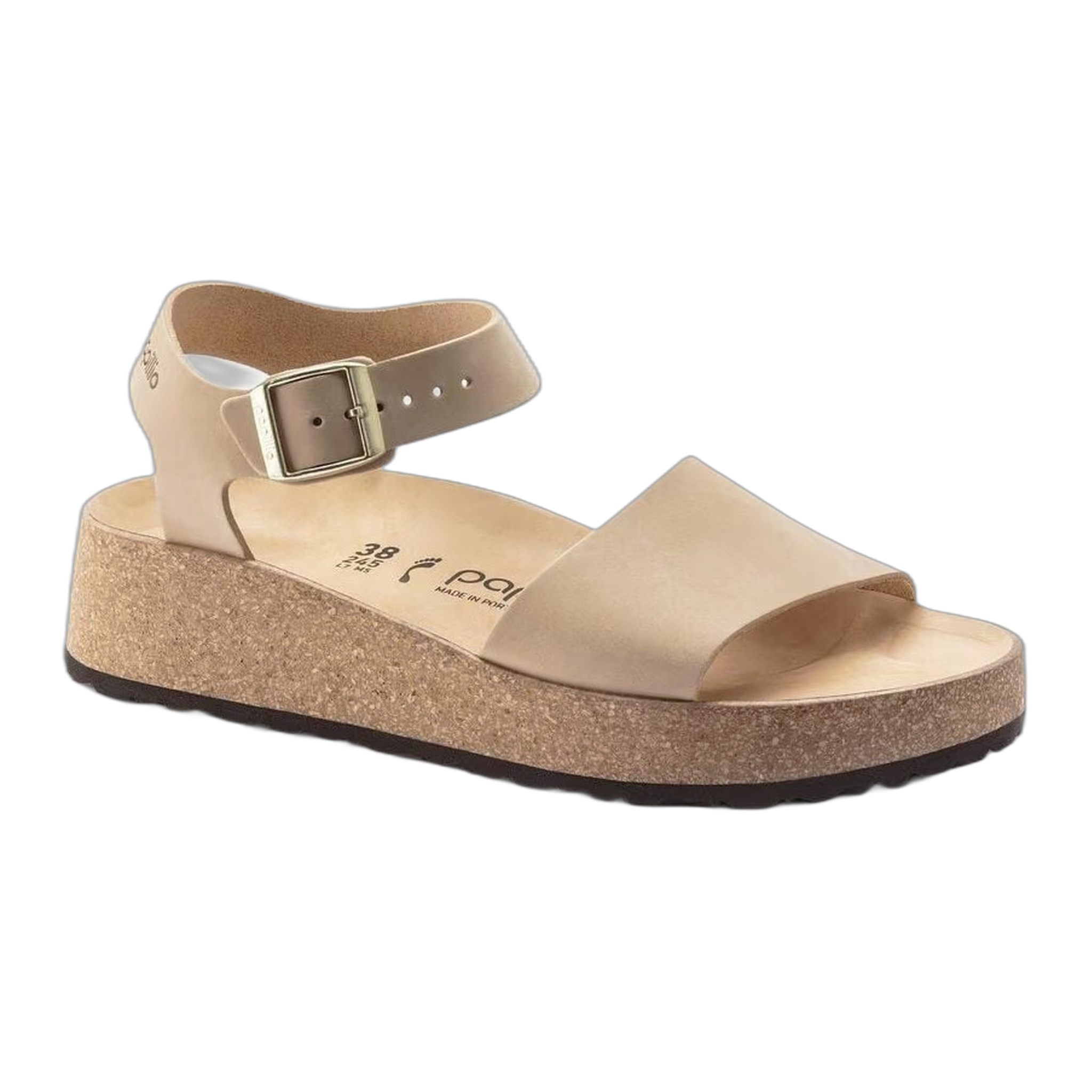 Birkenstock - Glenda Nubuck Leather - Sandcastle / M / 37