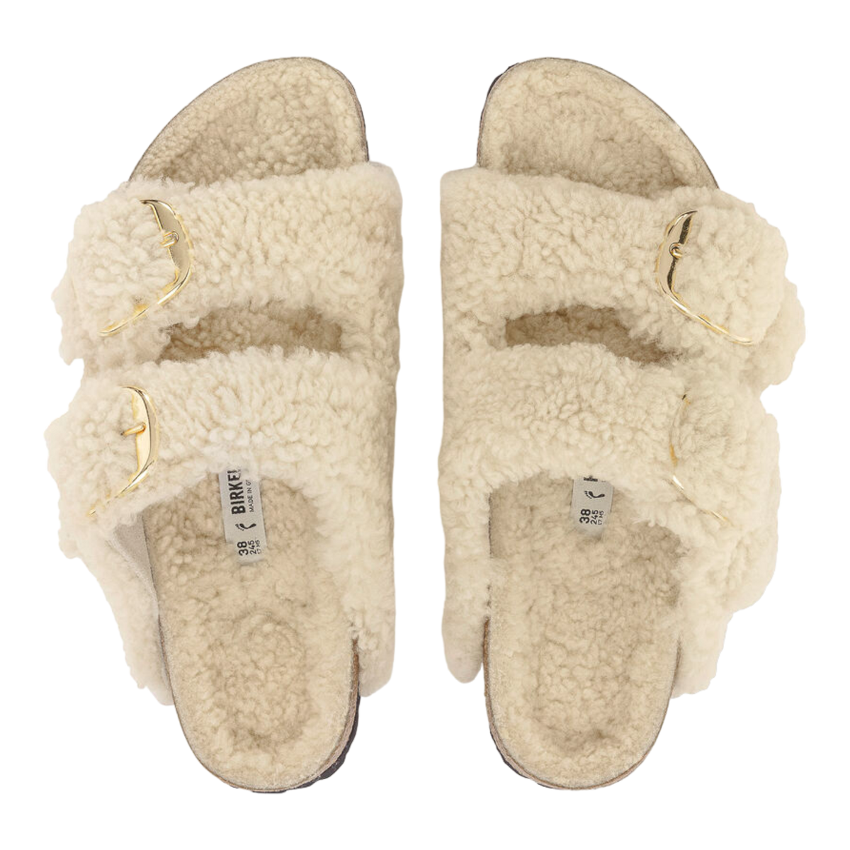 Birkenstock - Arizona Big Buckle Shearling Narrow Width