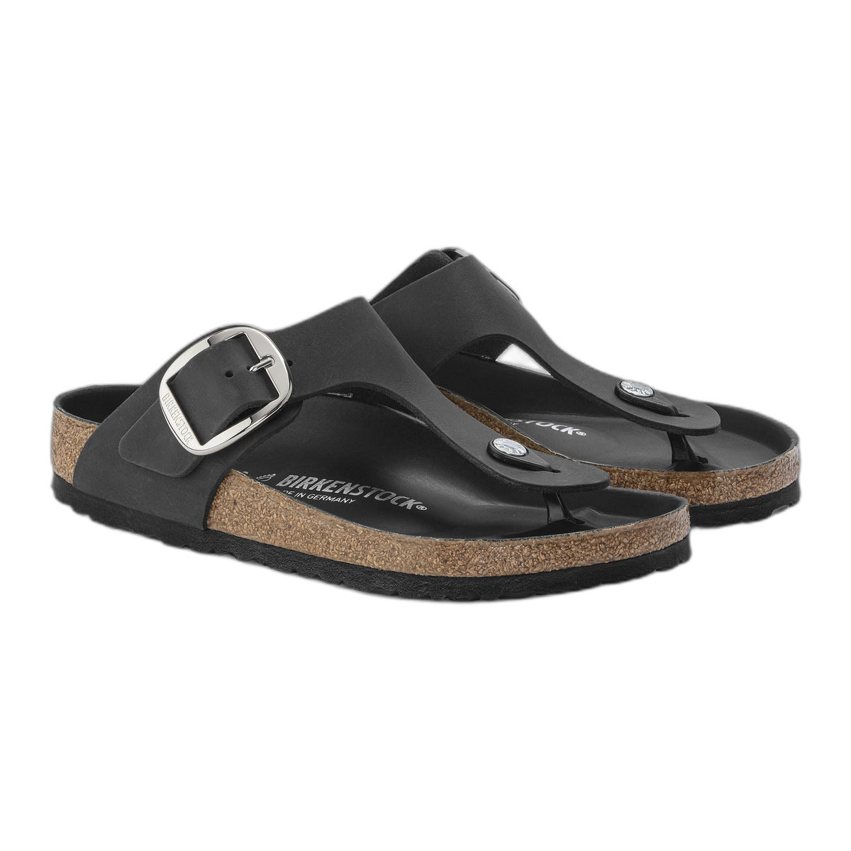 Gizeh Big Buckle Oiled Leather