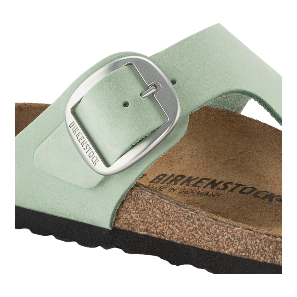 Gizeh Big Buckle Nubuck Leather