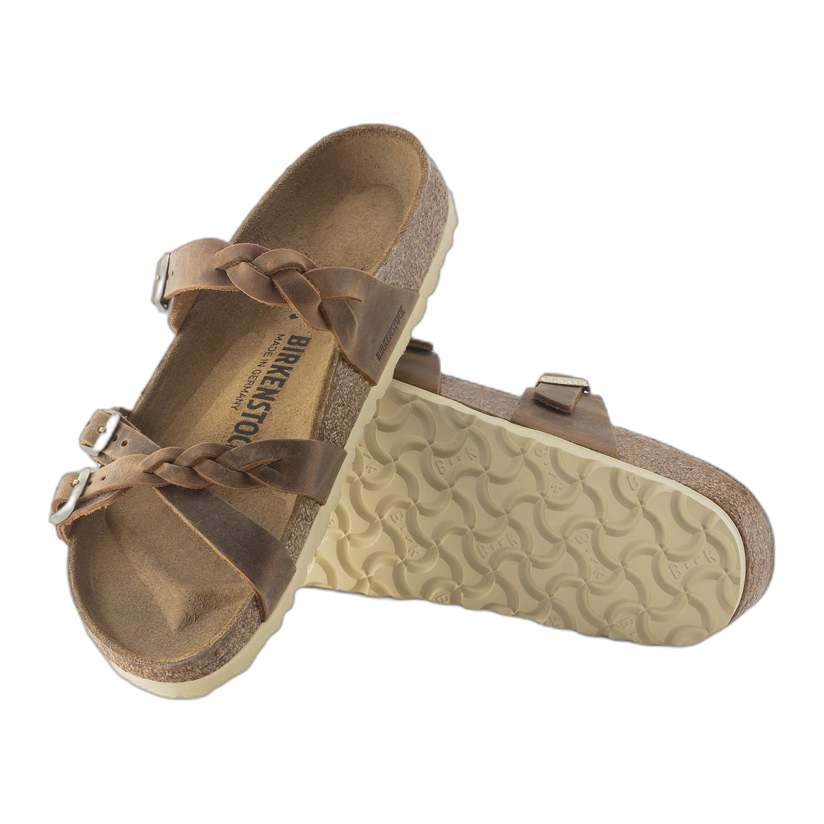 Franca Braided Oiled Leather