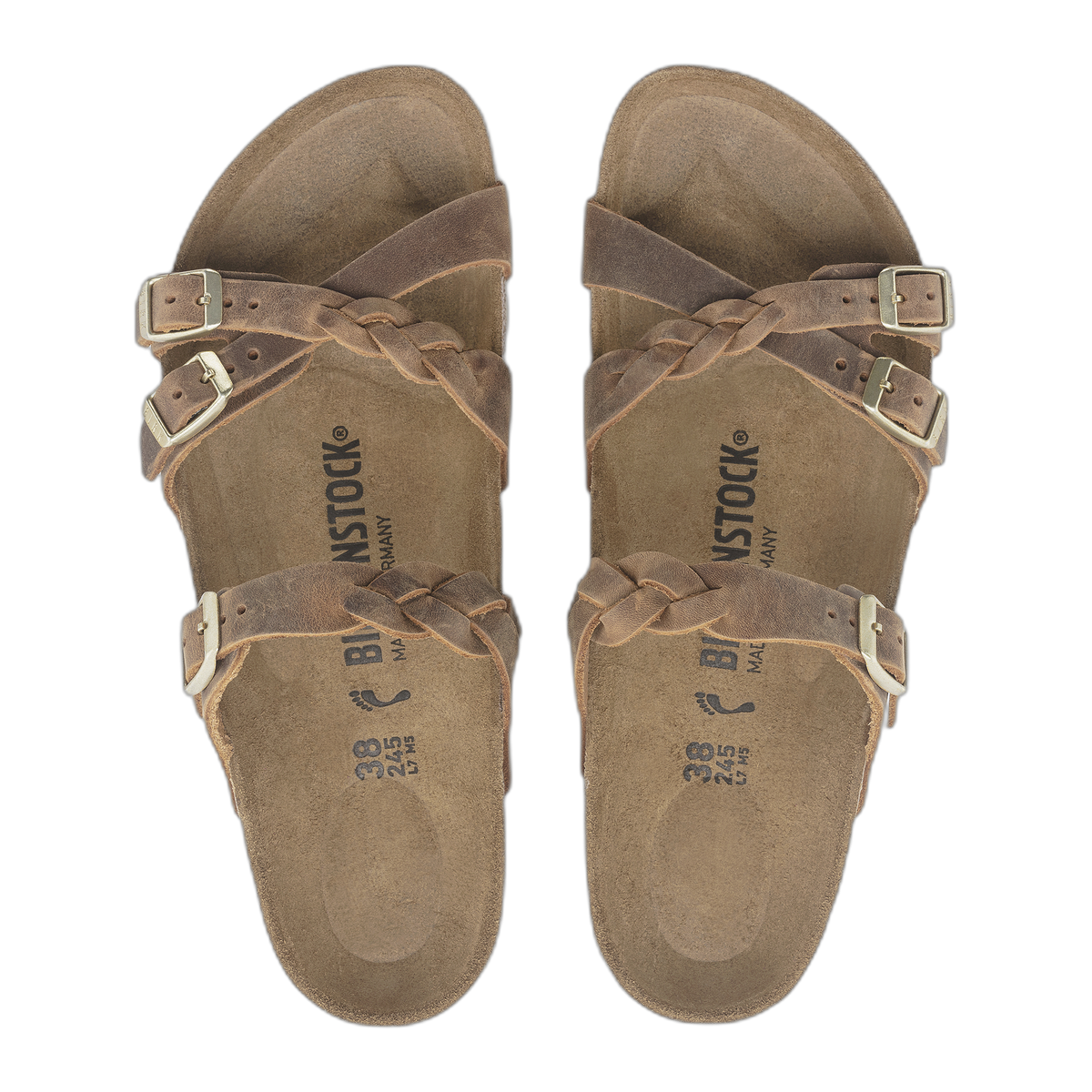 Franca Braided Oiled Leather