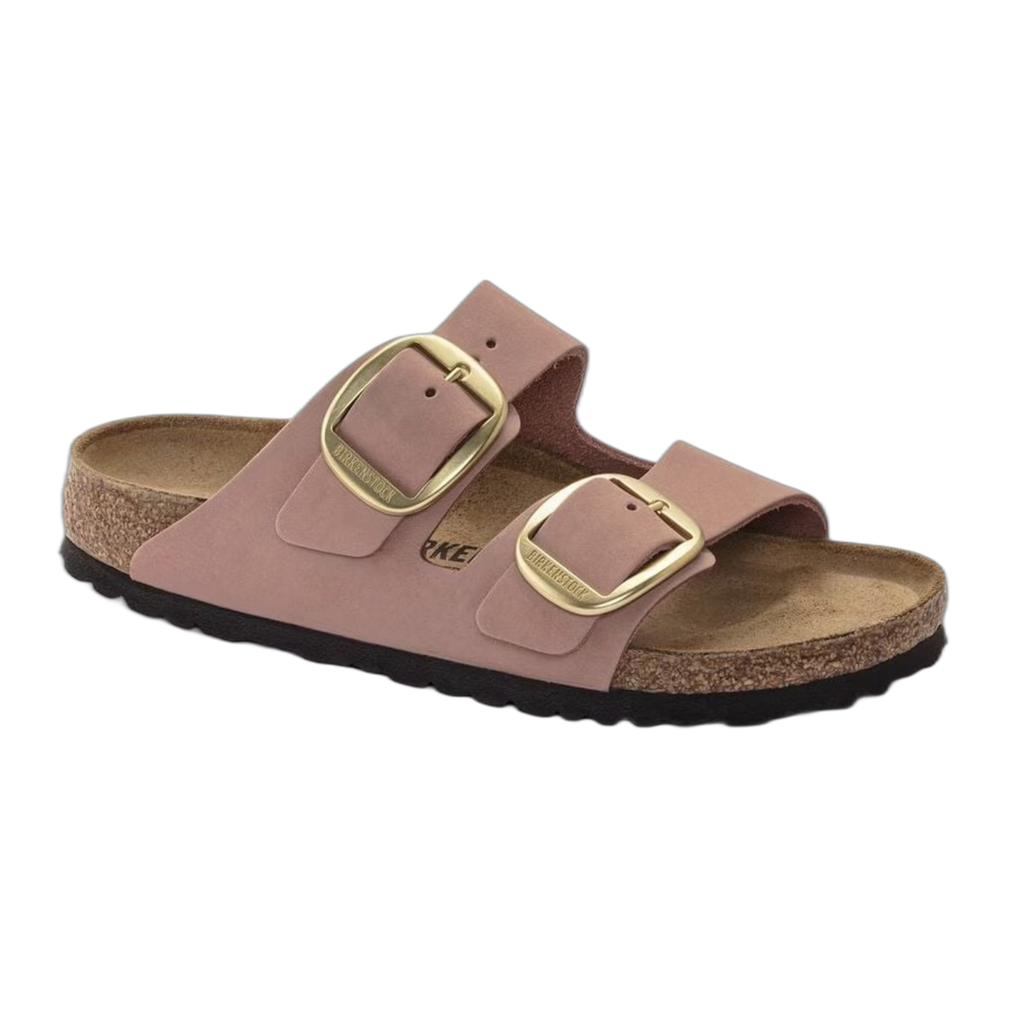 Birkenstock - Arizona Big Buckle Nubuck Leather - Old Rose Nubuck / N / 38