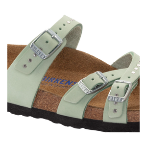 Franca Soft Footbed Nubuck Leather