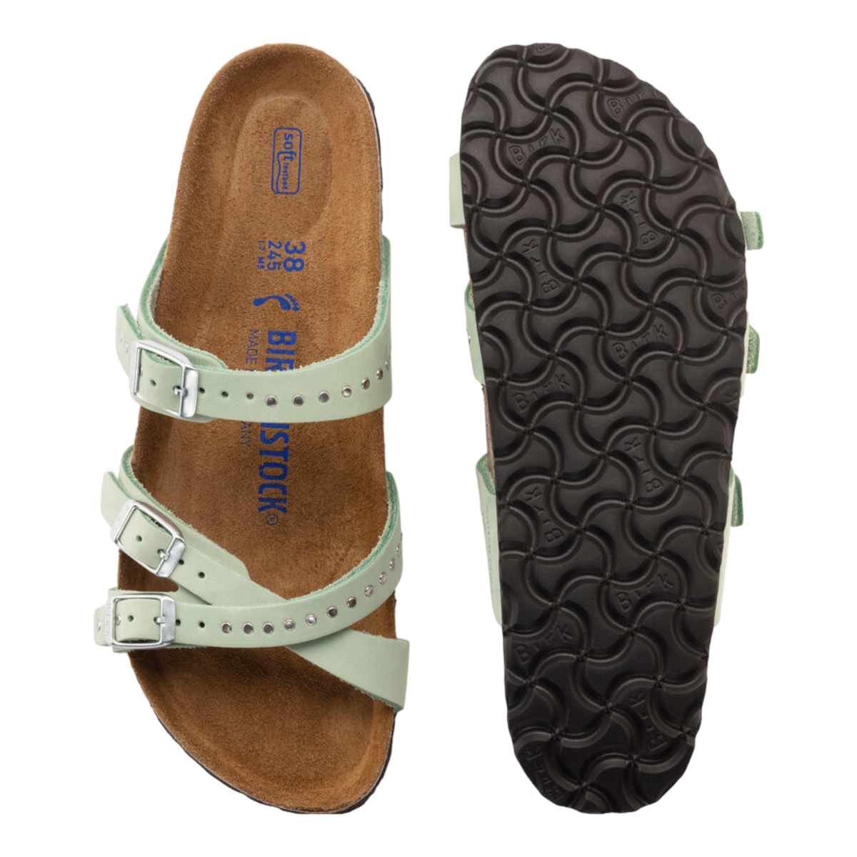 Franca Soft Footbed Nubuck Leather