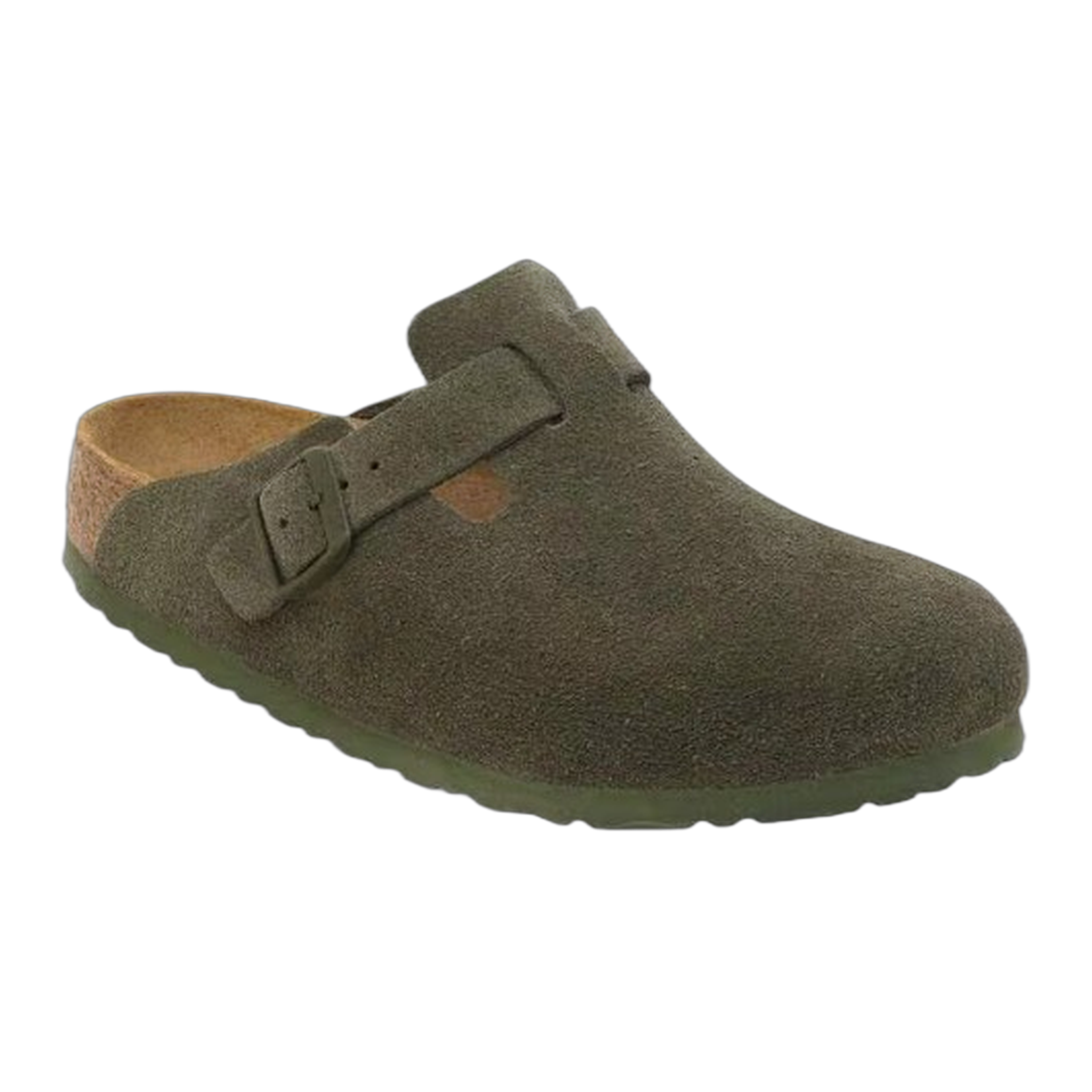 Birkenstock - Boston Suede Leather - Thyme Suede / N / 36