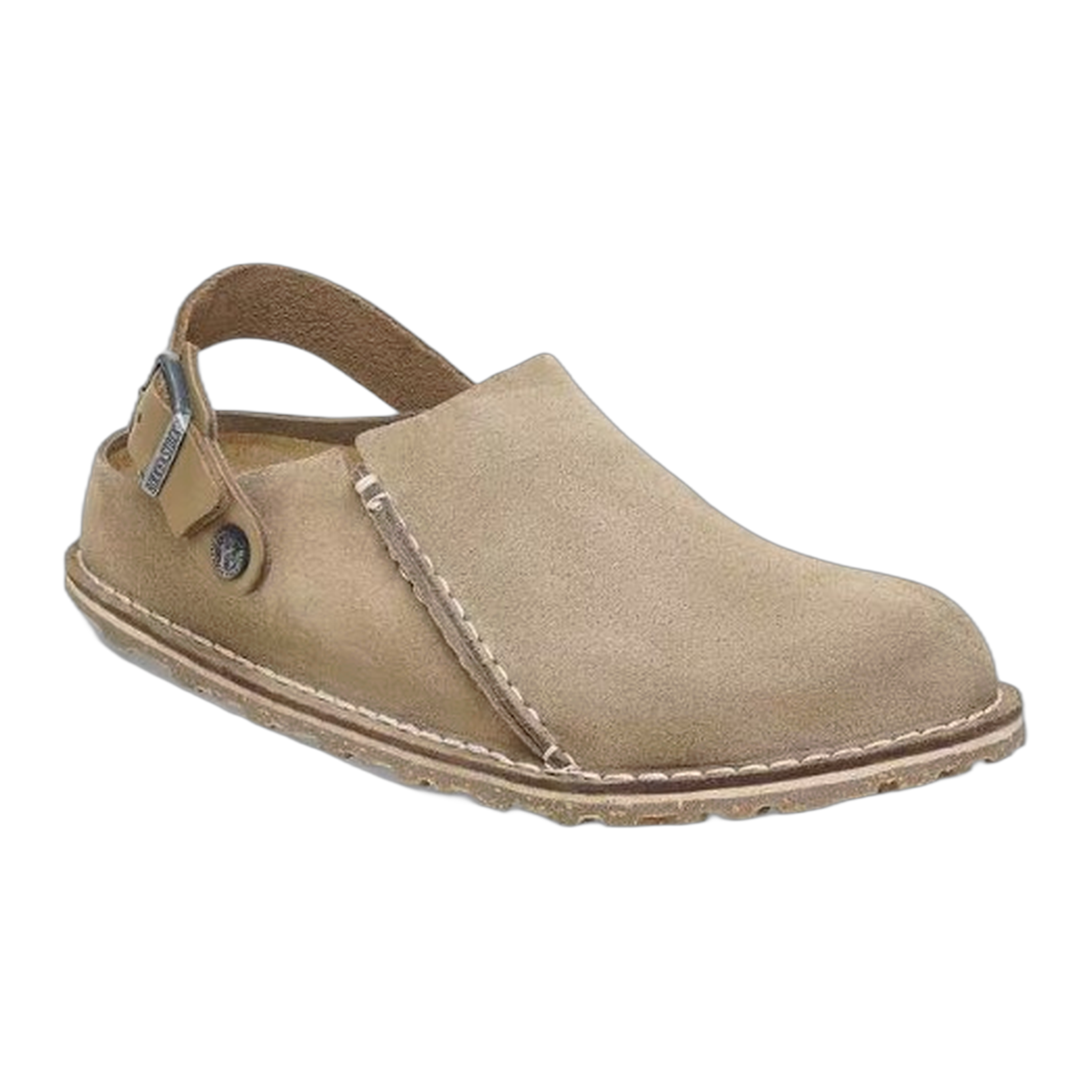 Birkenstock - Lutry Premium Suede Leather - Gray Taupe Suede / N / 36