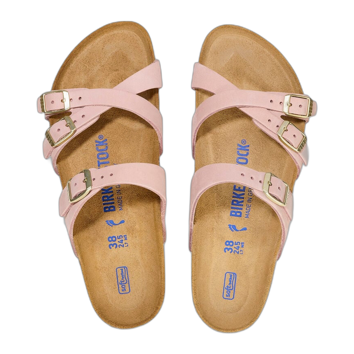 Franca Soft Footbed Nubuck Leather