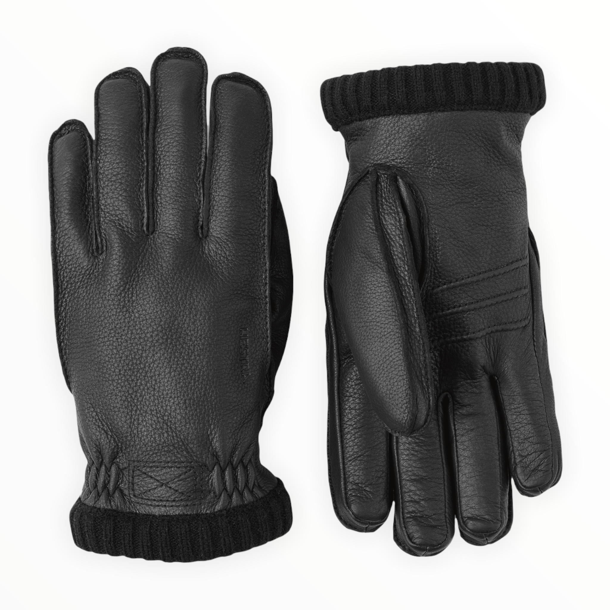 Hestra - Women's Deerskin Primaloft - Black / 6