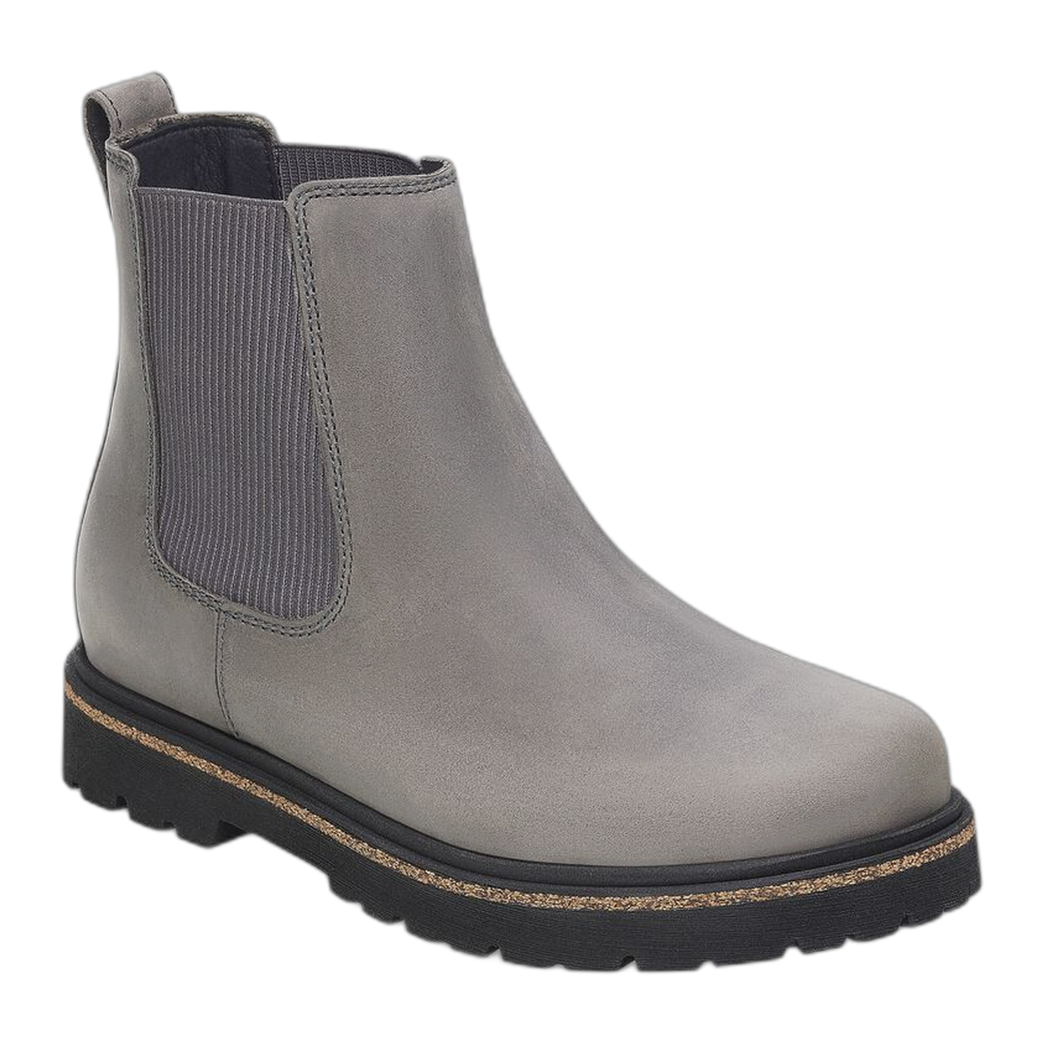 Birkenstock - Men's Highwood Slip On Mid Oiled Leather - Graphite / M / 45