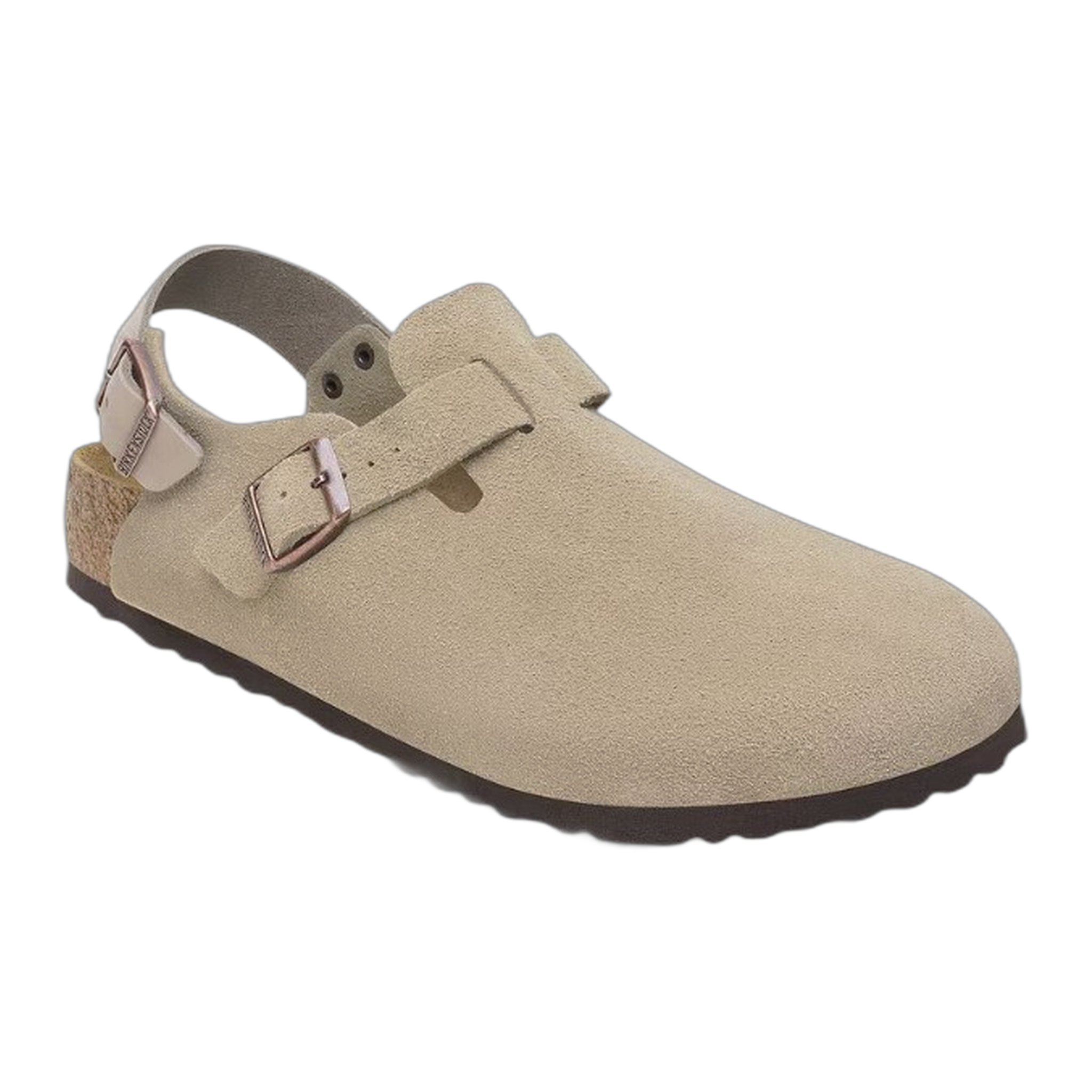 Birkenstock - Tokio Suede Leather - Taupe / N / 36