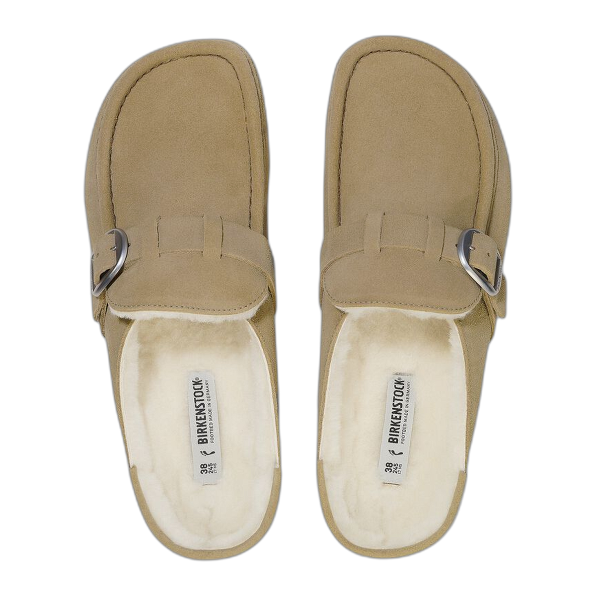 Buckley Shearling Suede Leather