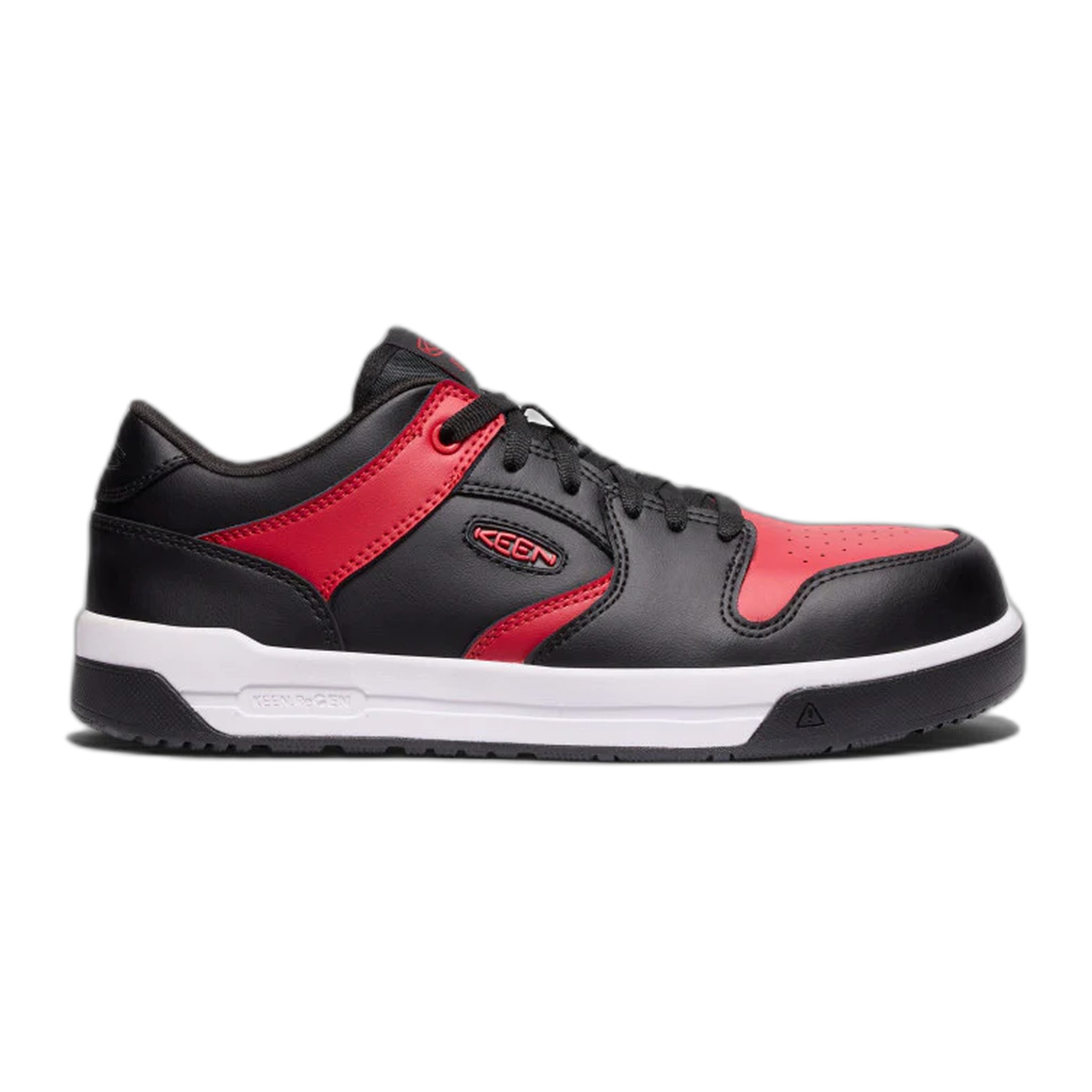 KEEN Utility - Men's Overton Work Shoe (Carbon-Fiber Toe) - Salsa/Black / M / 9.5