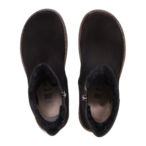 Uppsala Zip Shearling Suede Leather