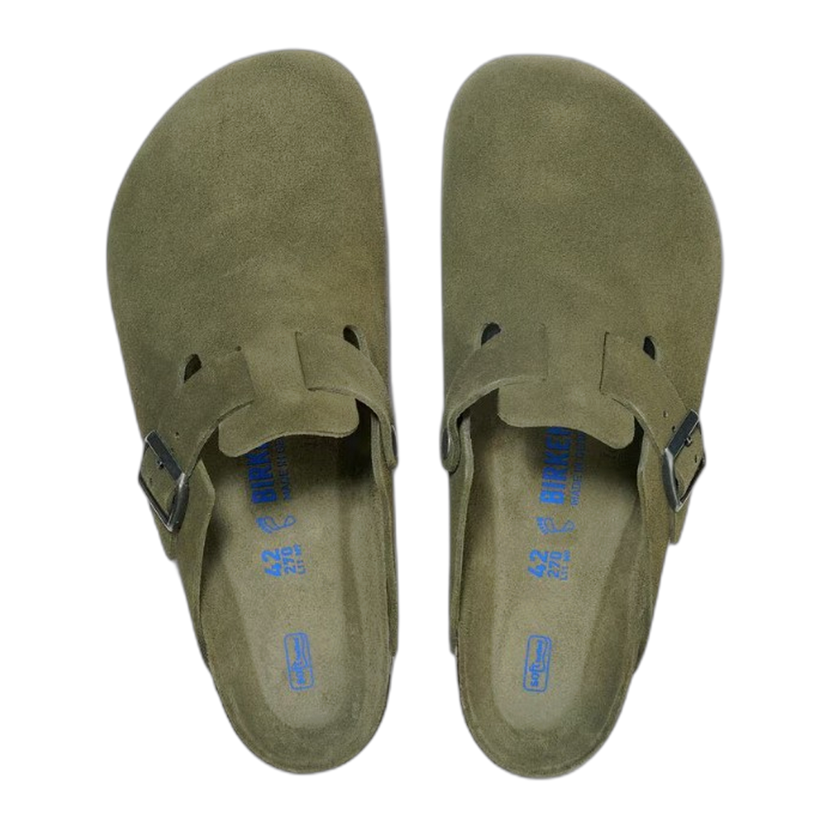 Boston Soft Footbed Suede Leather