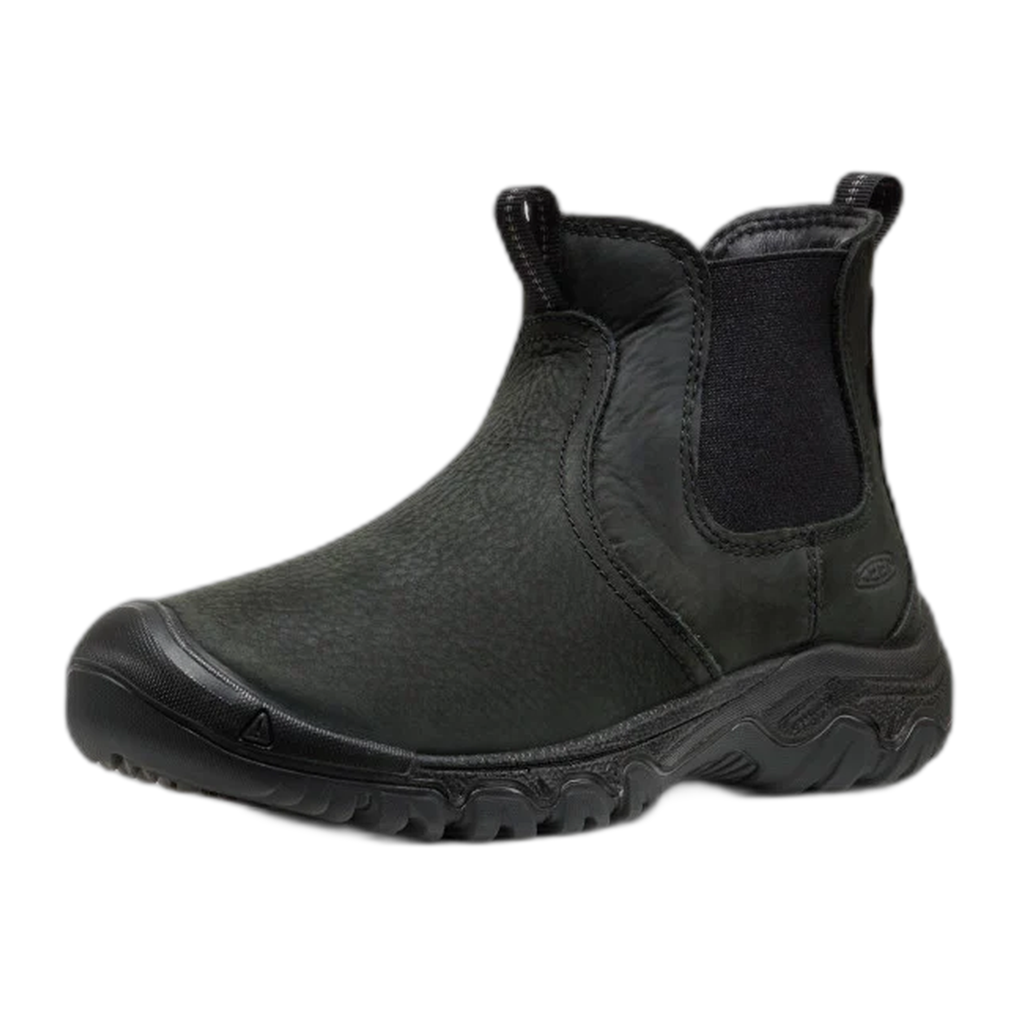 KEEN - Women's Greta II Waterproof Chelsea - Black/Black / M / 6