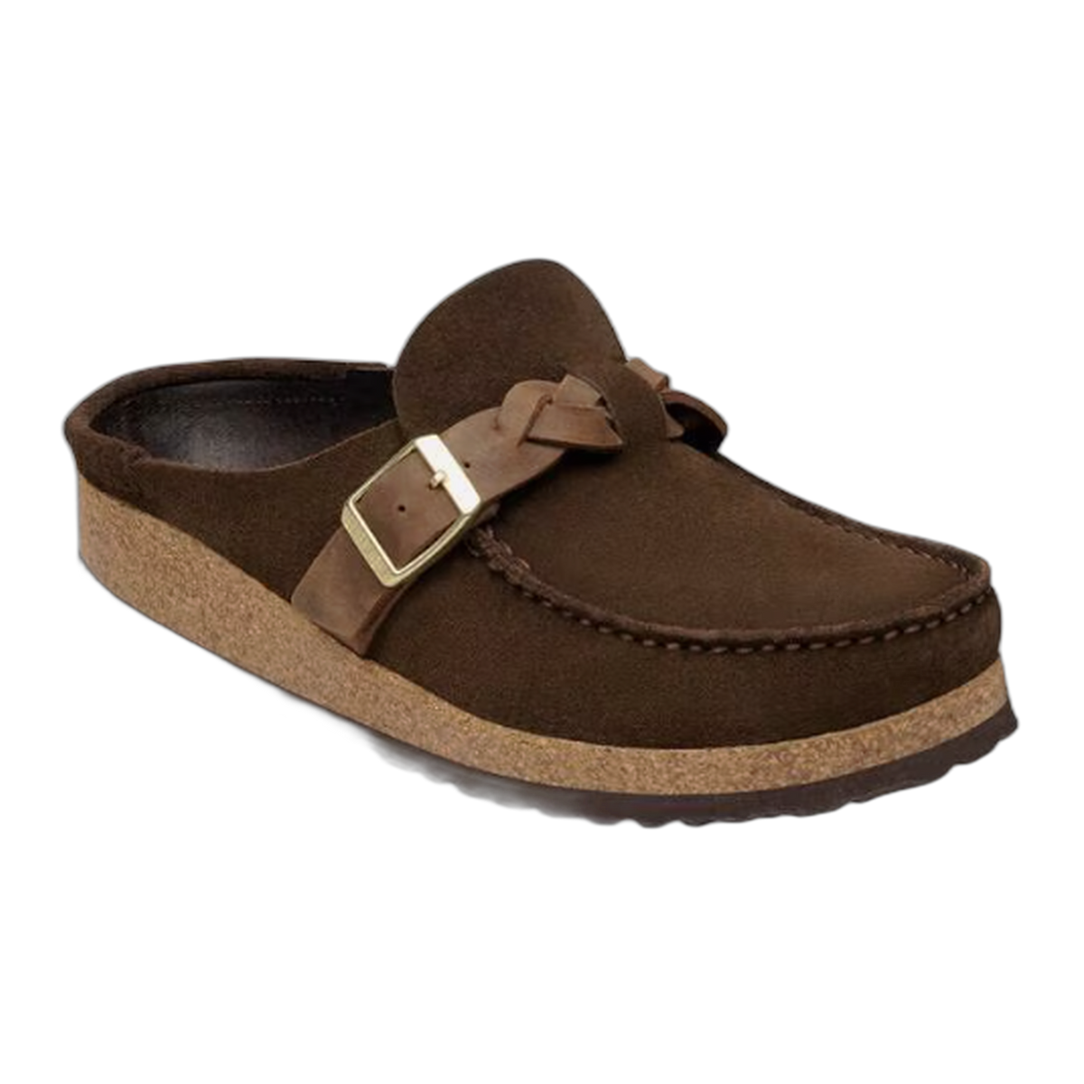 Buckley Braided Suede Leather