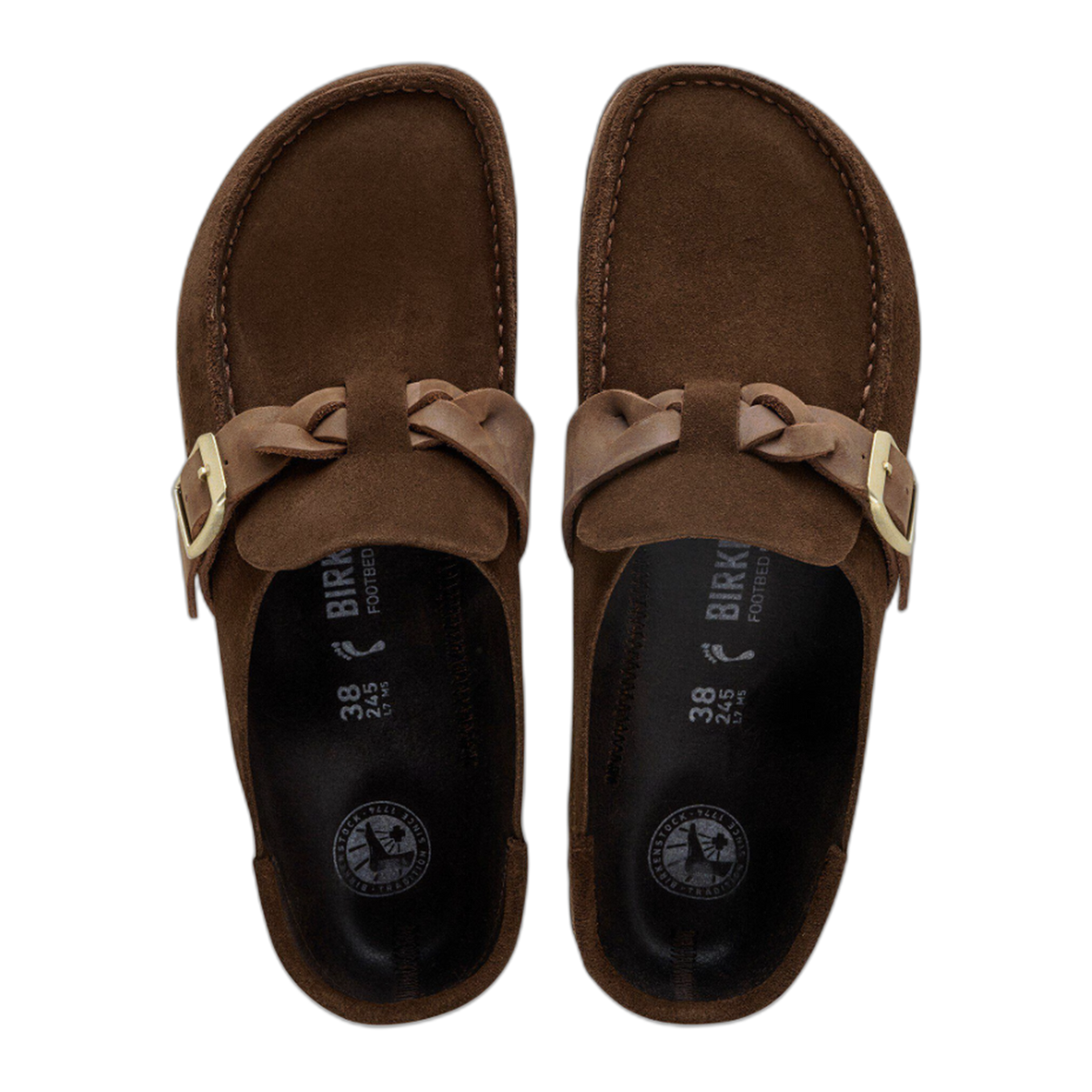 Buckley Braided Suede Leather