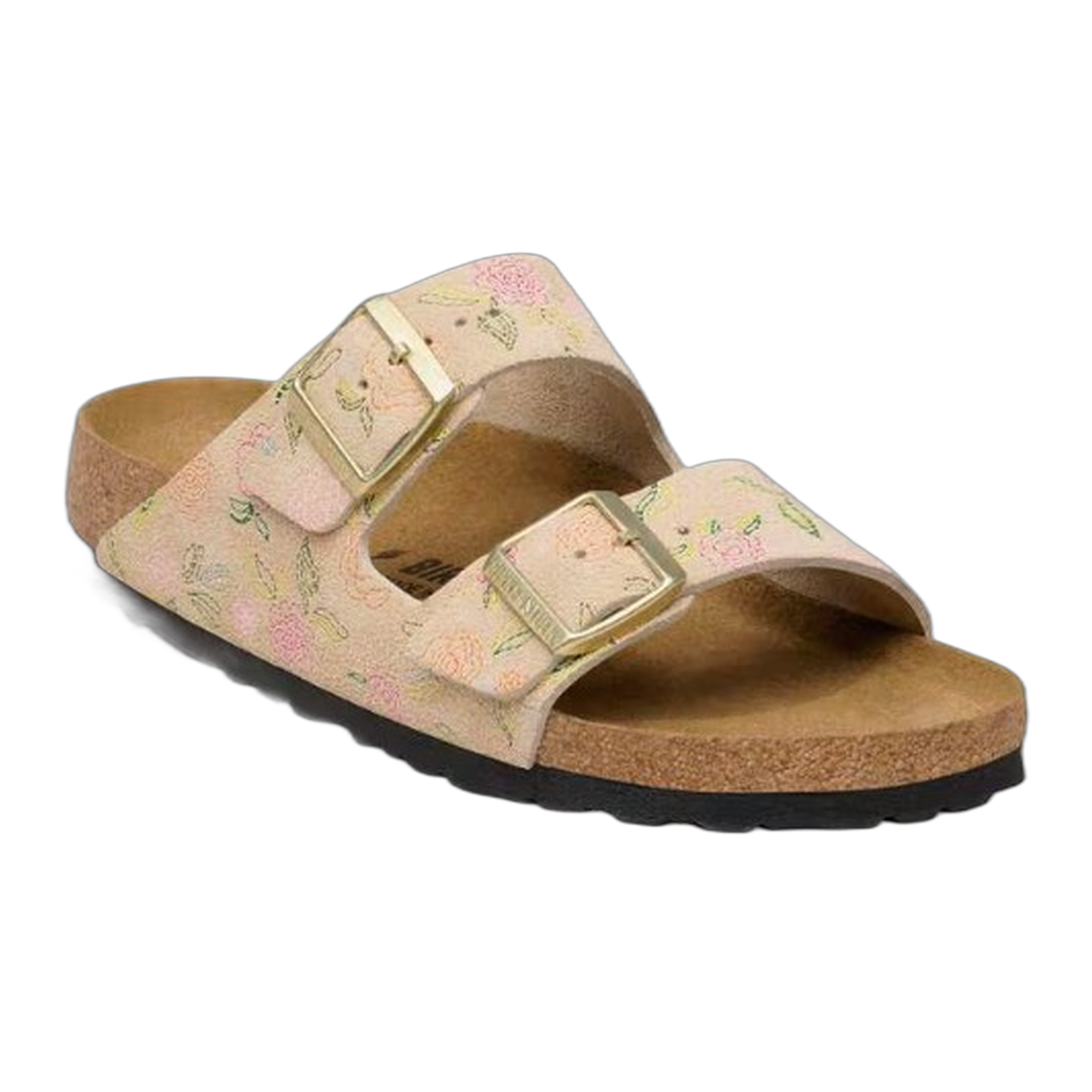 Birkenstock - Arizona Suede Leather - Flowers Sandcastle / M / 36