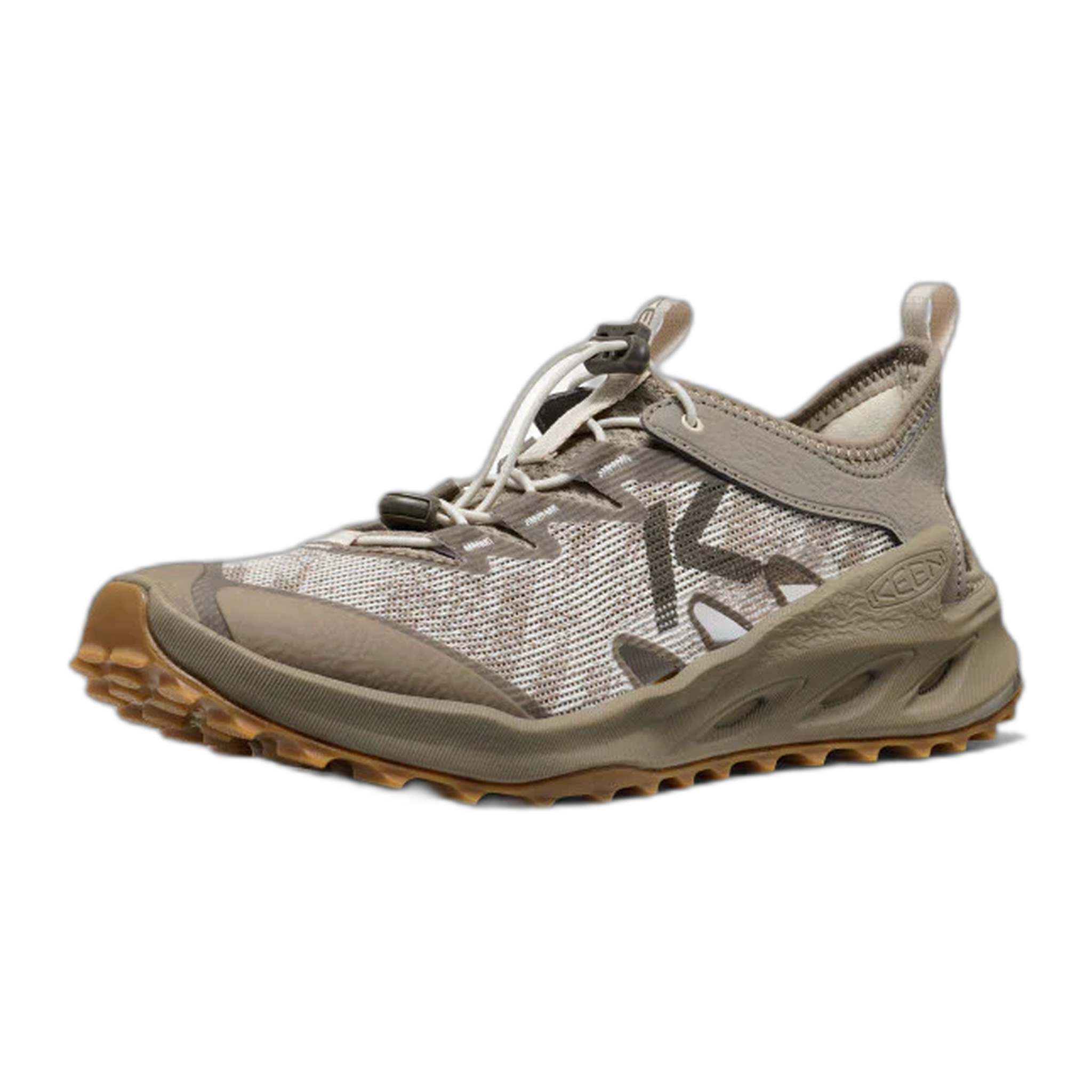 KEEN - Men's Zionic ADV Open-Air Hiking Shoe - Monochrome/Brindle / M / 9