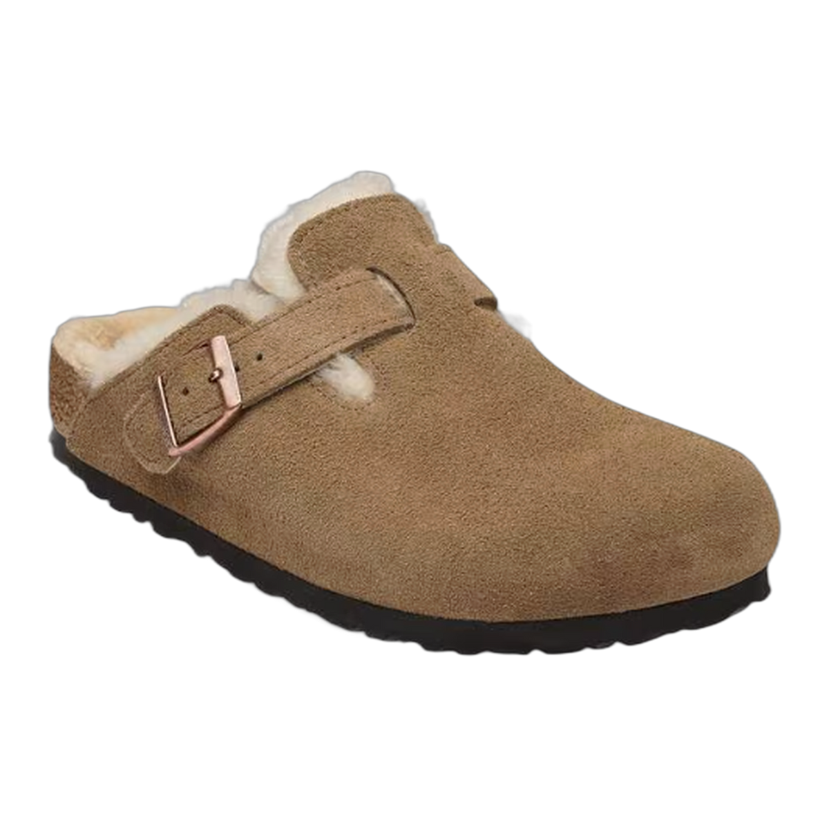Boston Shearling Suede Leather
