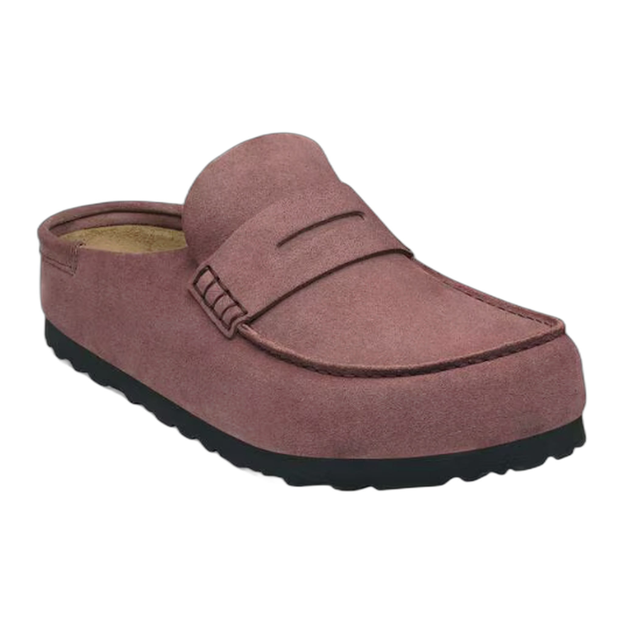 Birkenstock - Naples Wrapped Suede Leather - Pepper Suede / N / 37