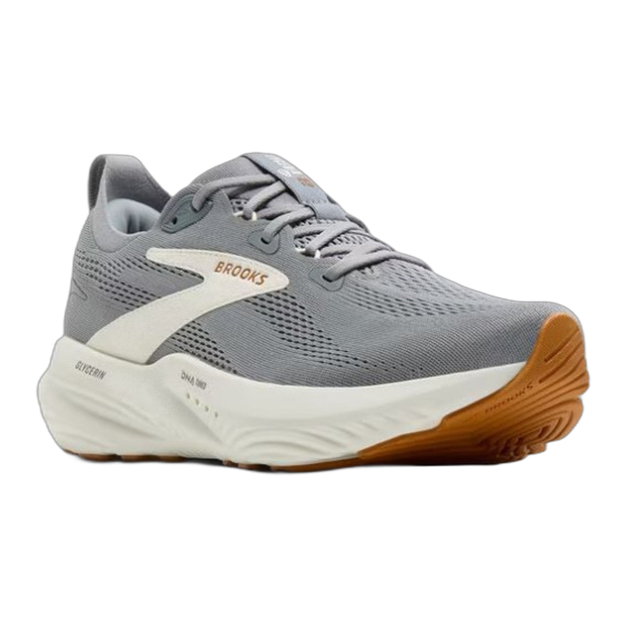 Brooks - Men's Glycerin 22 - Primer Gray/Gray/Honey Ginger / M / 8.5