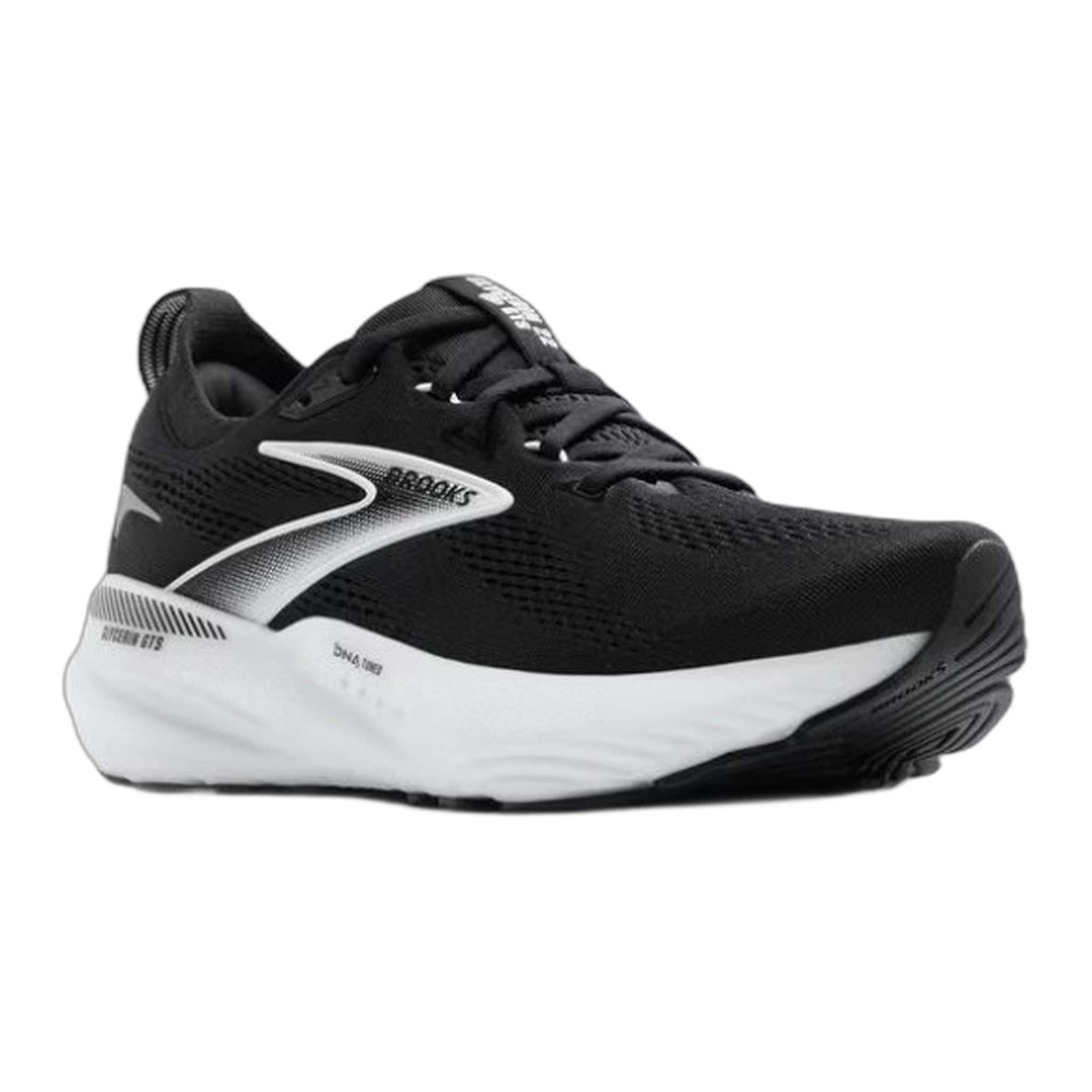 Brooks - Men's Glycerin GTS 22 - Black/Grey/White / M / 9