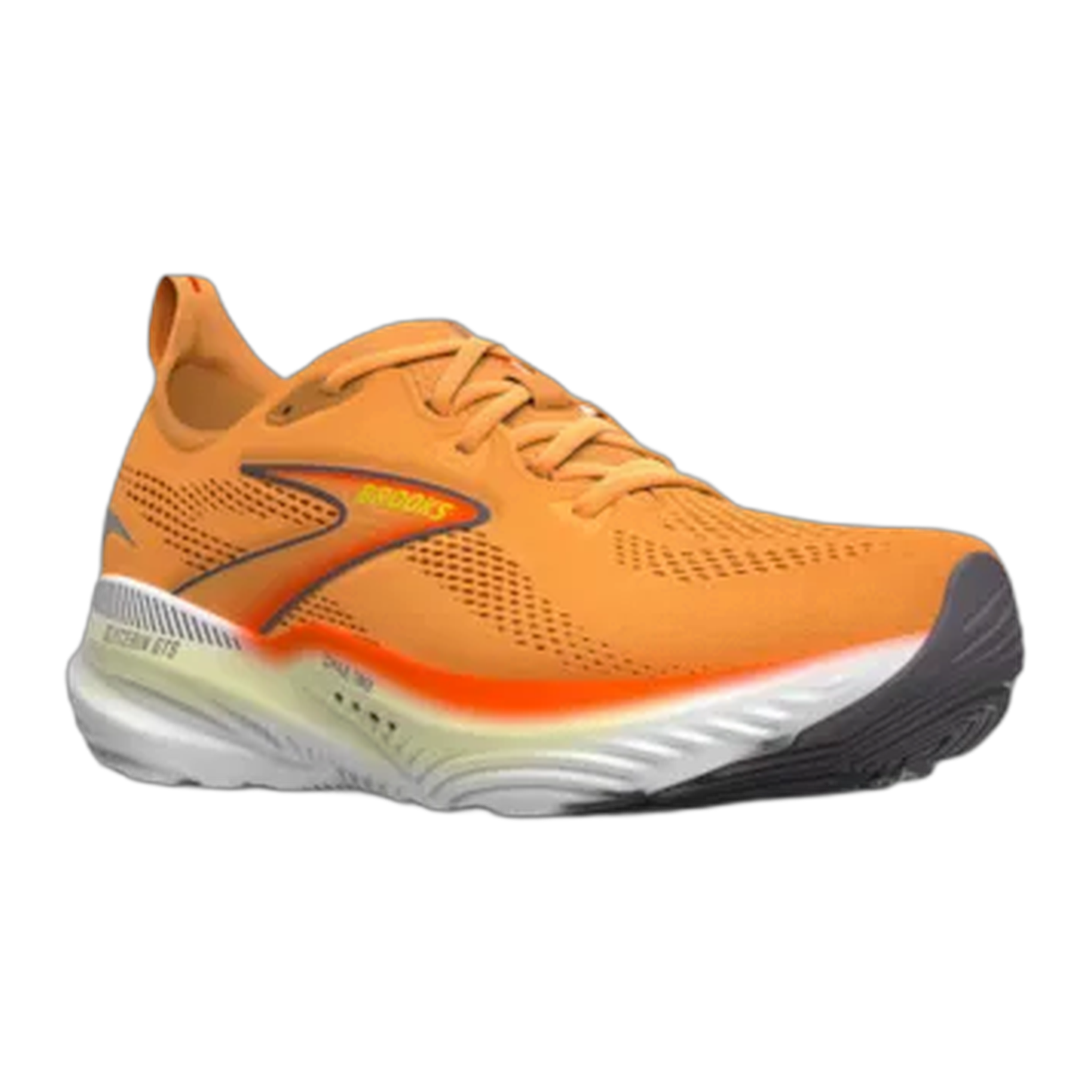 Brooks - Men's Glycerin GTS 22 - Orange/Nightlife/White / M / 9.5