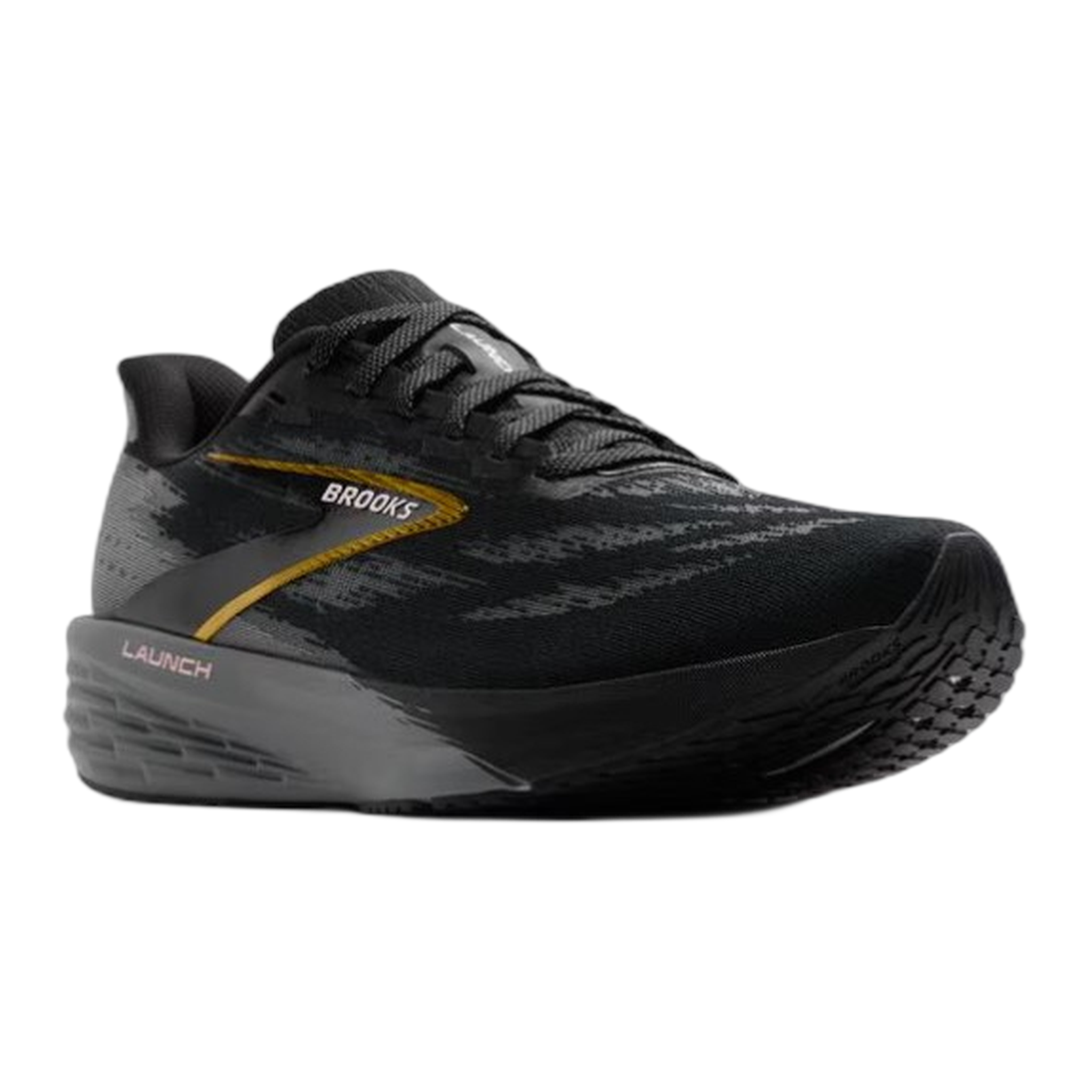 Brooks - Men's Launch 11 - Black/Grey/Gold / M / 9