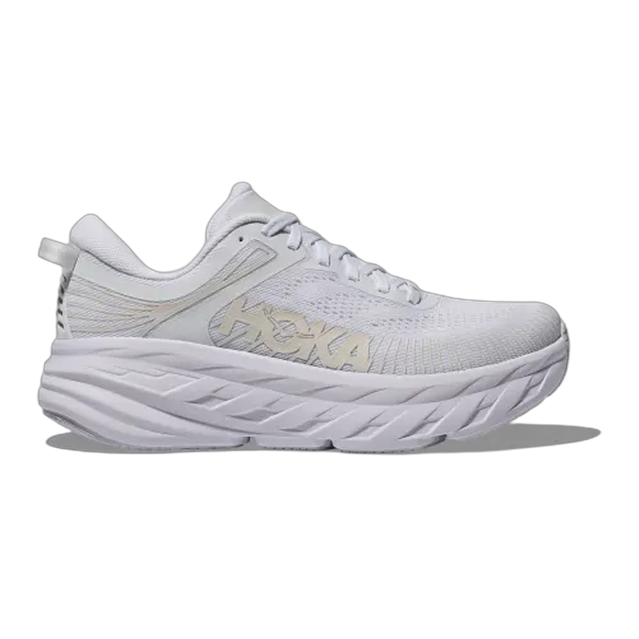 HOKA - Women's Bondi 7 - White/White / M / 6.5