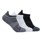 All Gender No-Show Run Sock 3-Pack