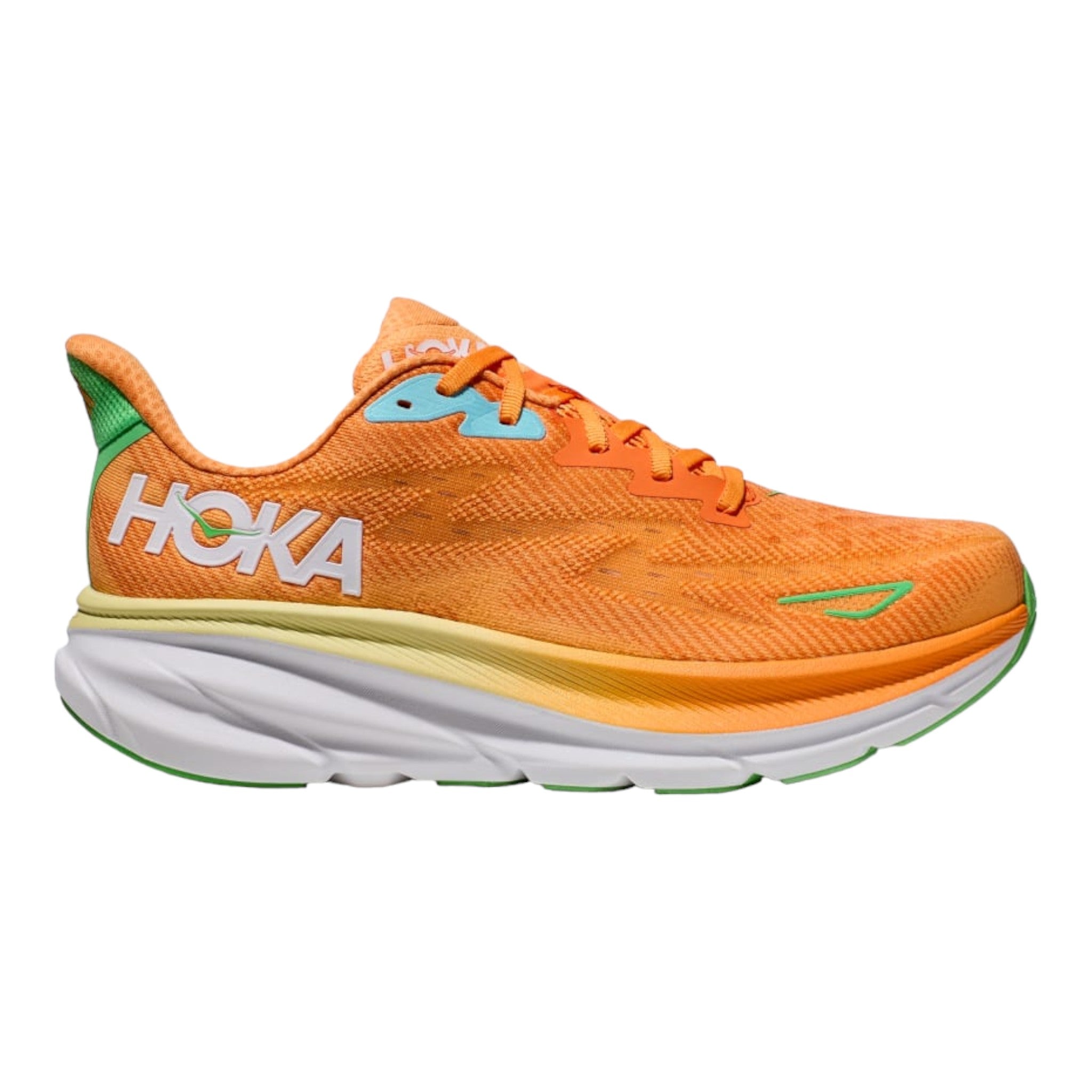 HOKA - Men's Clifton 9 - Solar Flare / Sherbet / M / 12.5