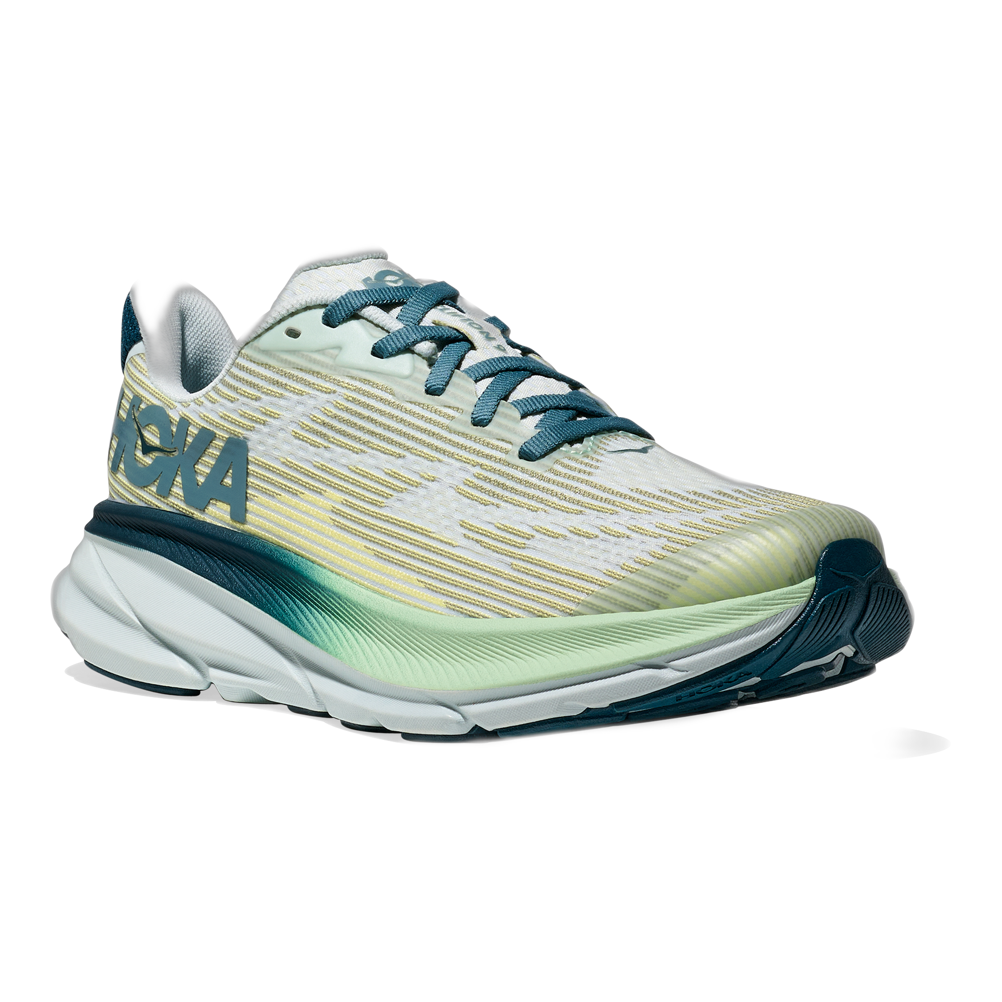 HOKA - Clifton 9 Youth - Droplet/Blue Twilight / M / 4