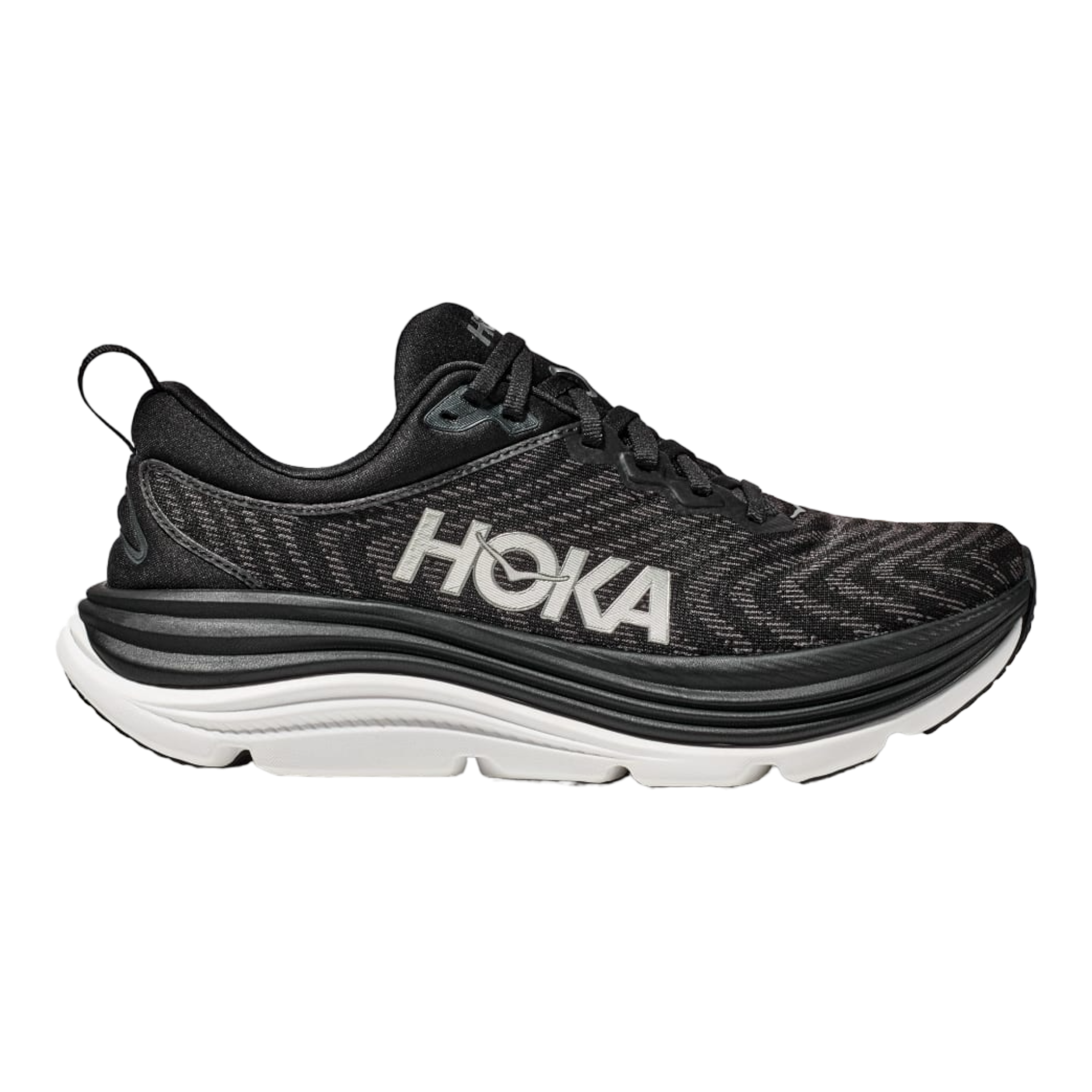 HOKA - Women's Gaviota 5 - Black/White / M / 5