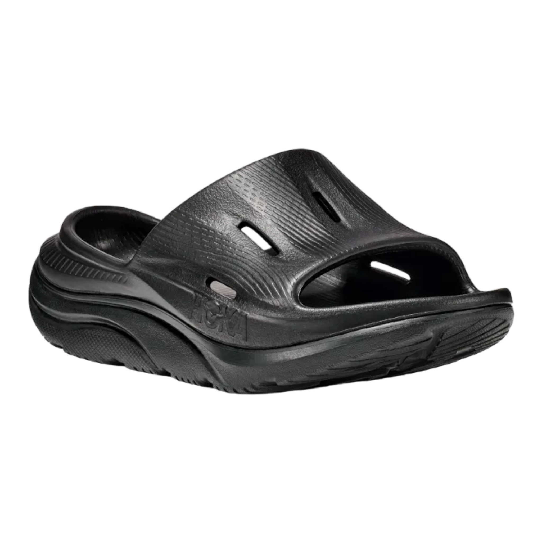 HOKA - Kids Ora Recovery Slide 3 - Black / Black / M / 5