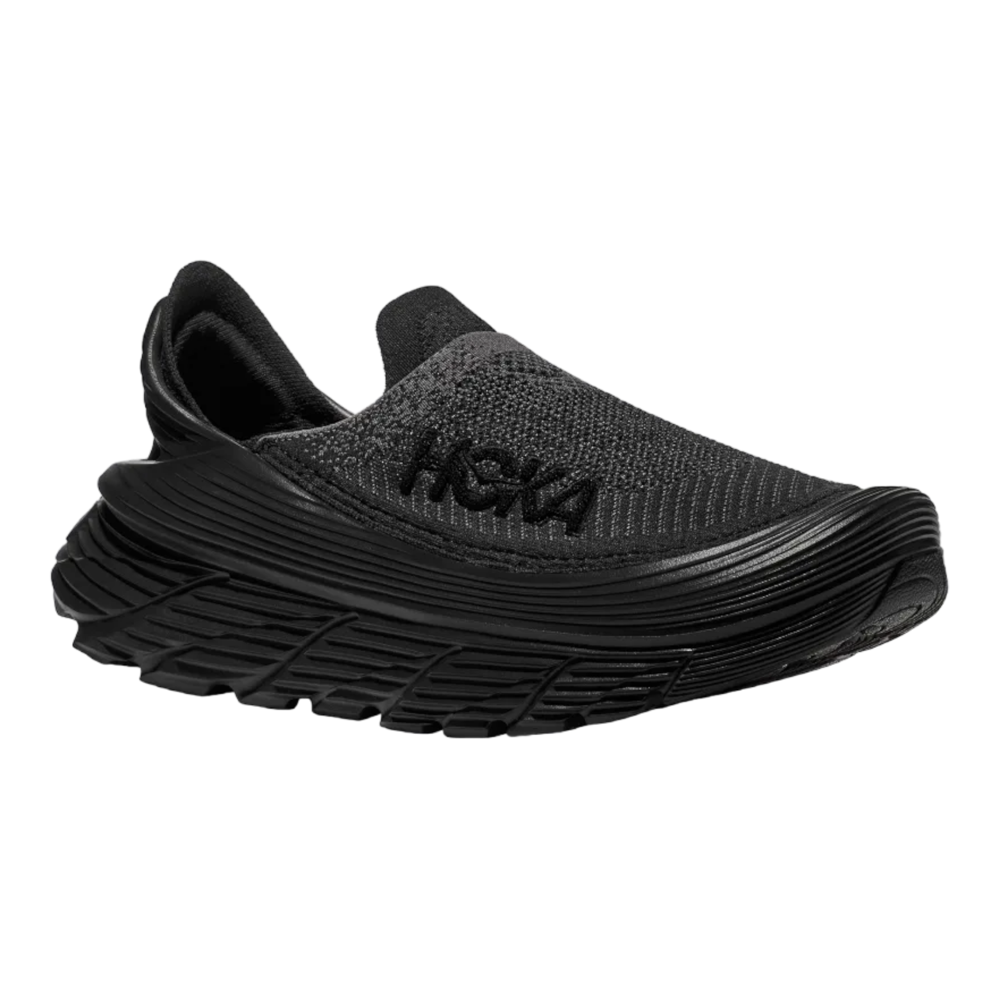 HOKA - All Gender Restore TC - Black/Black / M / M4/W5
