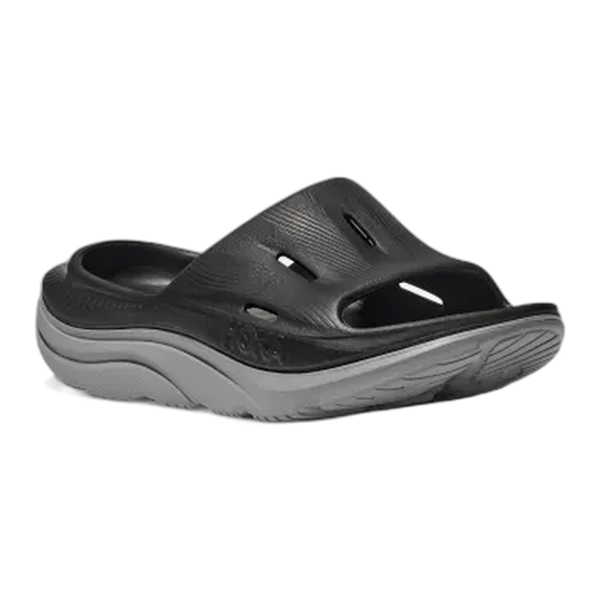 HOKA - Ora Recovery Slide 3 - Black/Stellar Grey / M / M3/W5