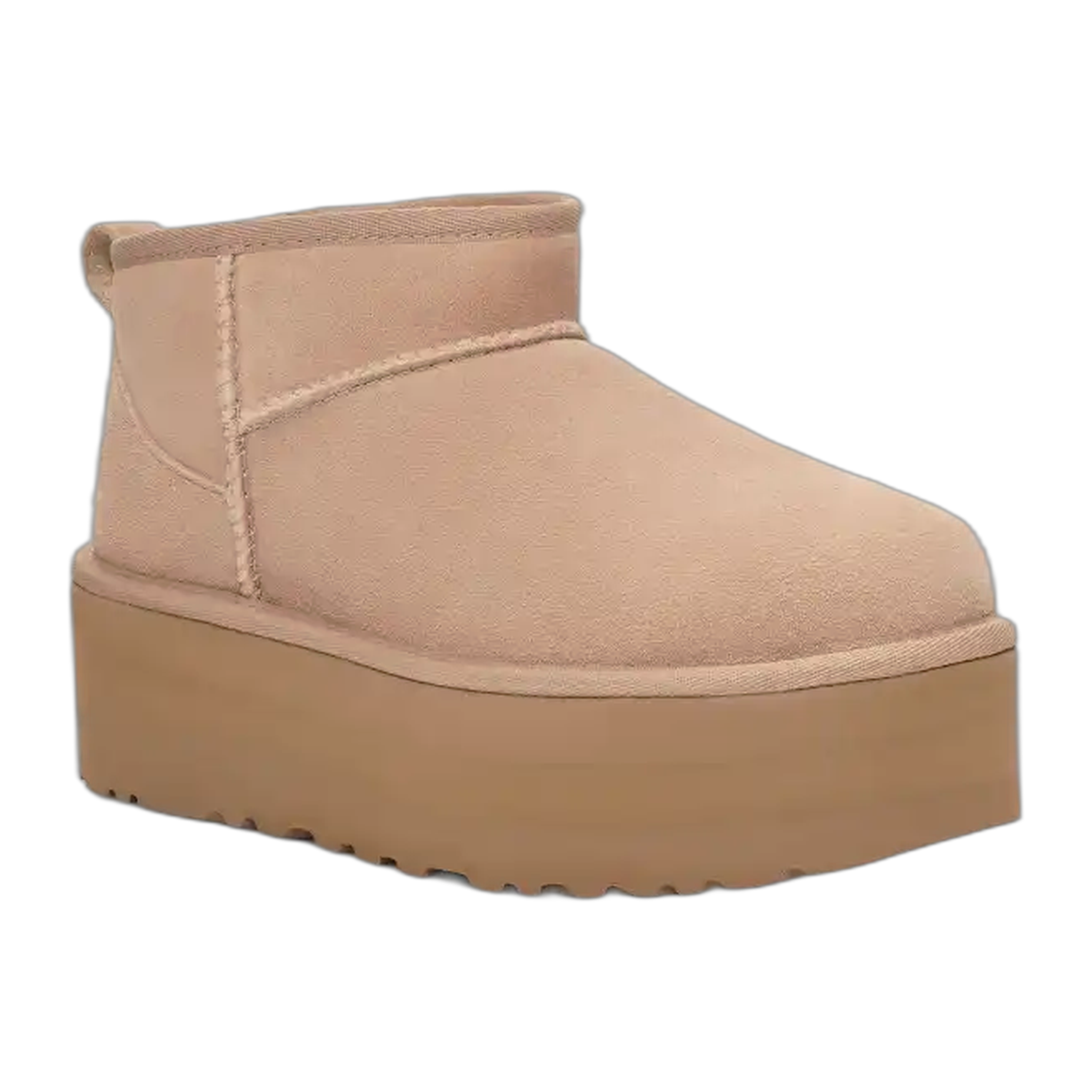 UGG® - Women's Classic Ultra Mini Platform - Sand / M / 10